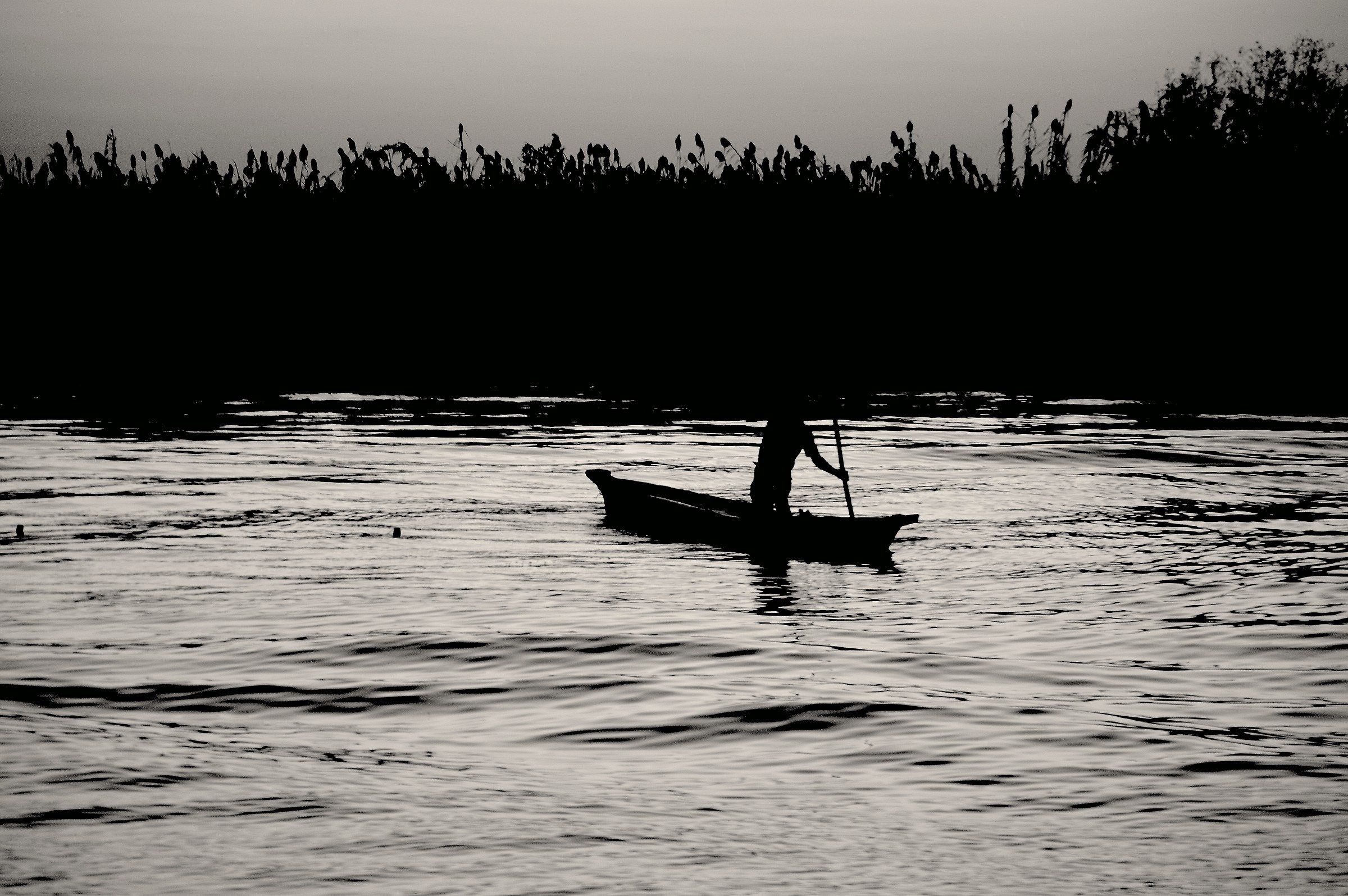 Fishing on the Chobe River ...