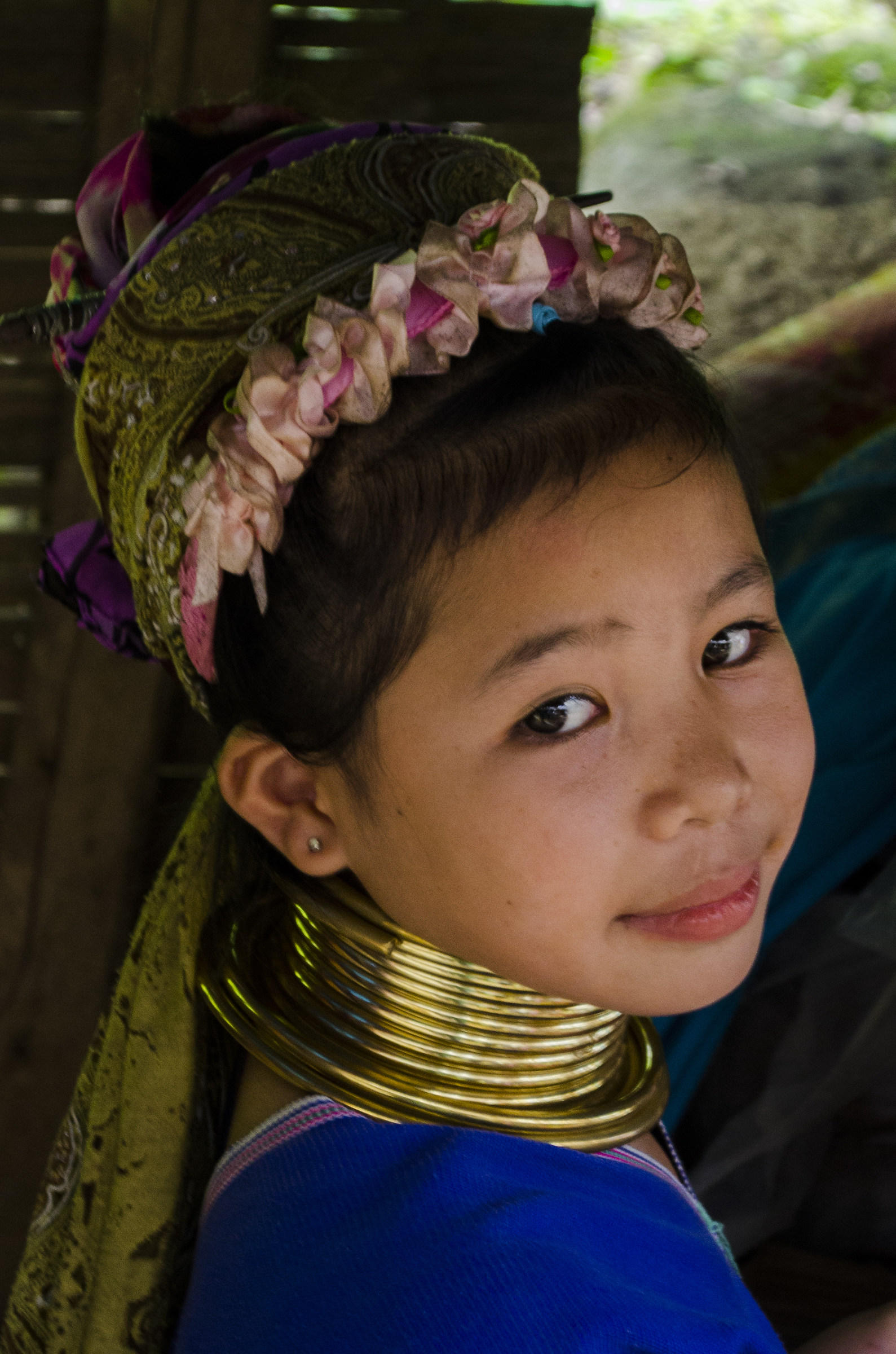 The smile of those who have nothing