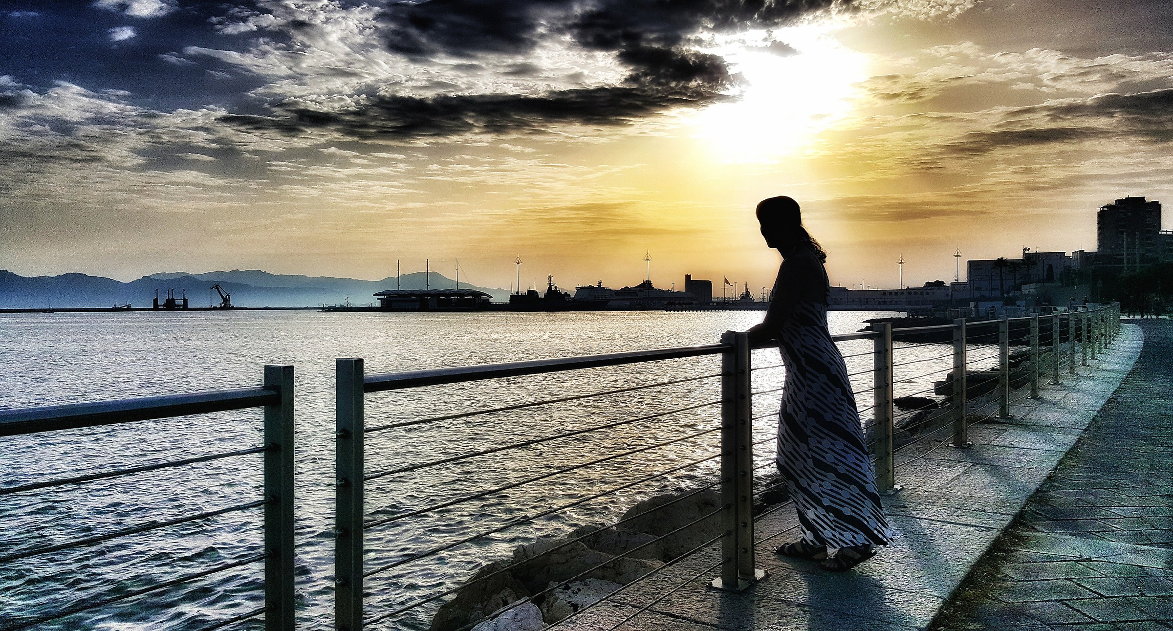 Tramonto a "Su Siccu"