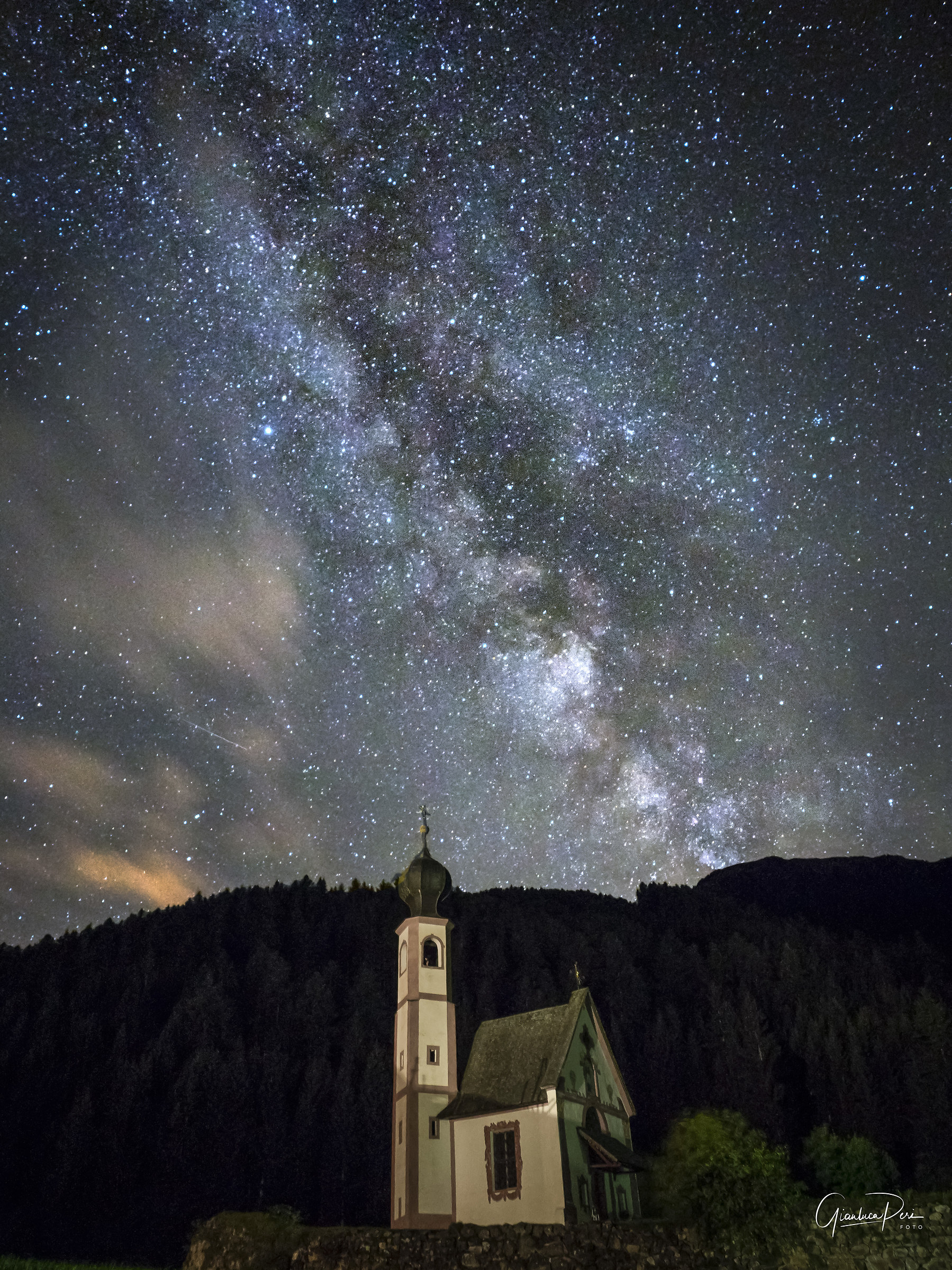 Milky Way over St. John in Ranui