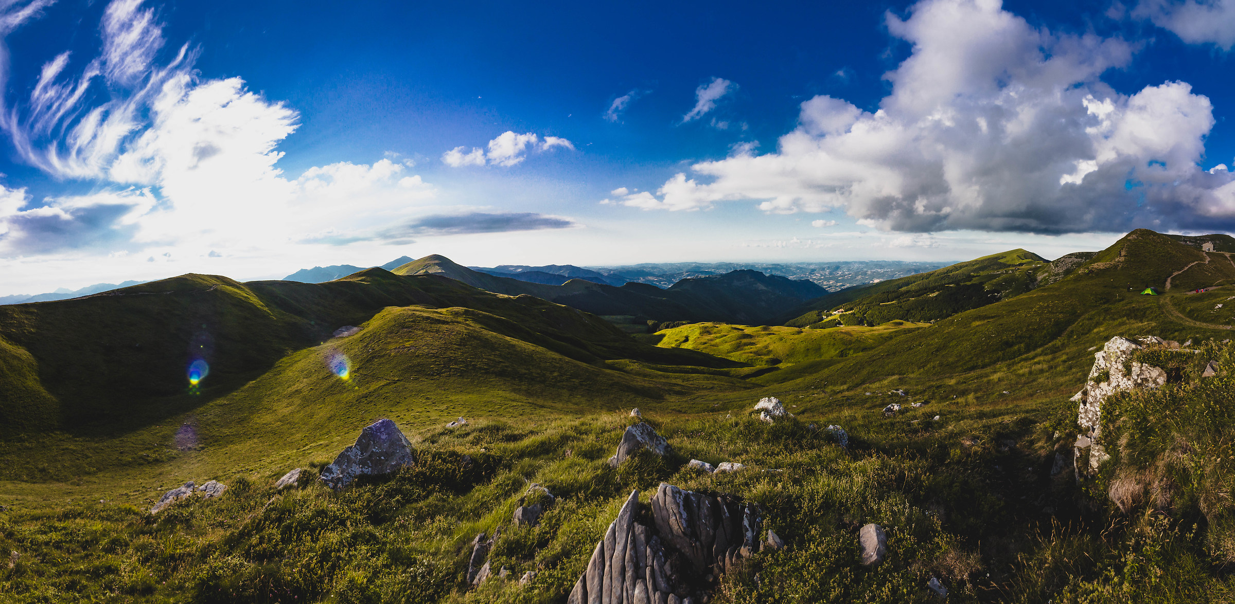 Overview of Lake Scaffaiolo