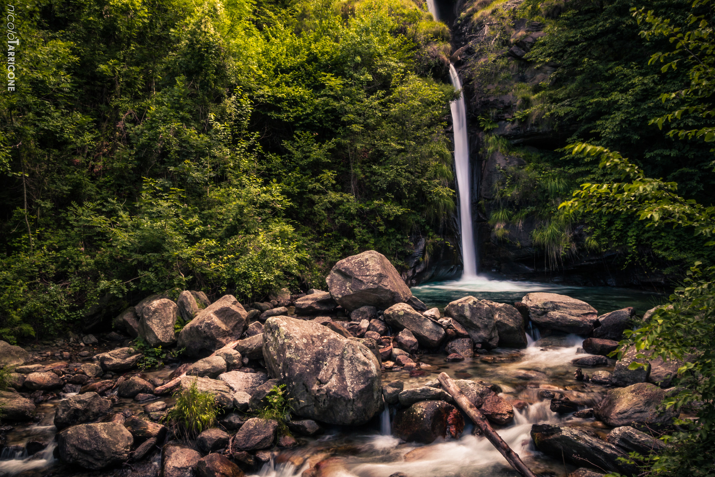 Waterfall on the way