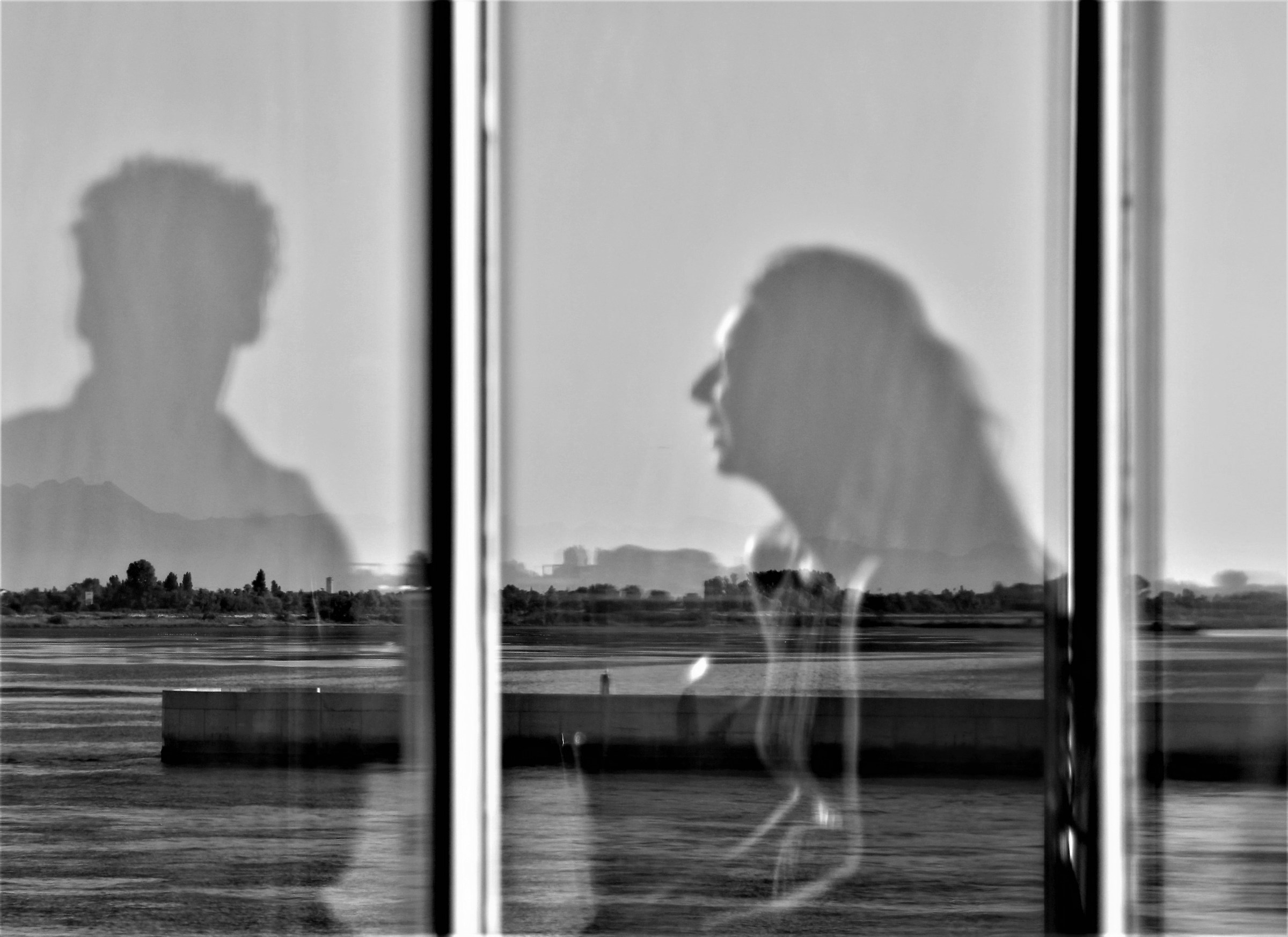 Admiring the panorama, traveling