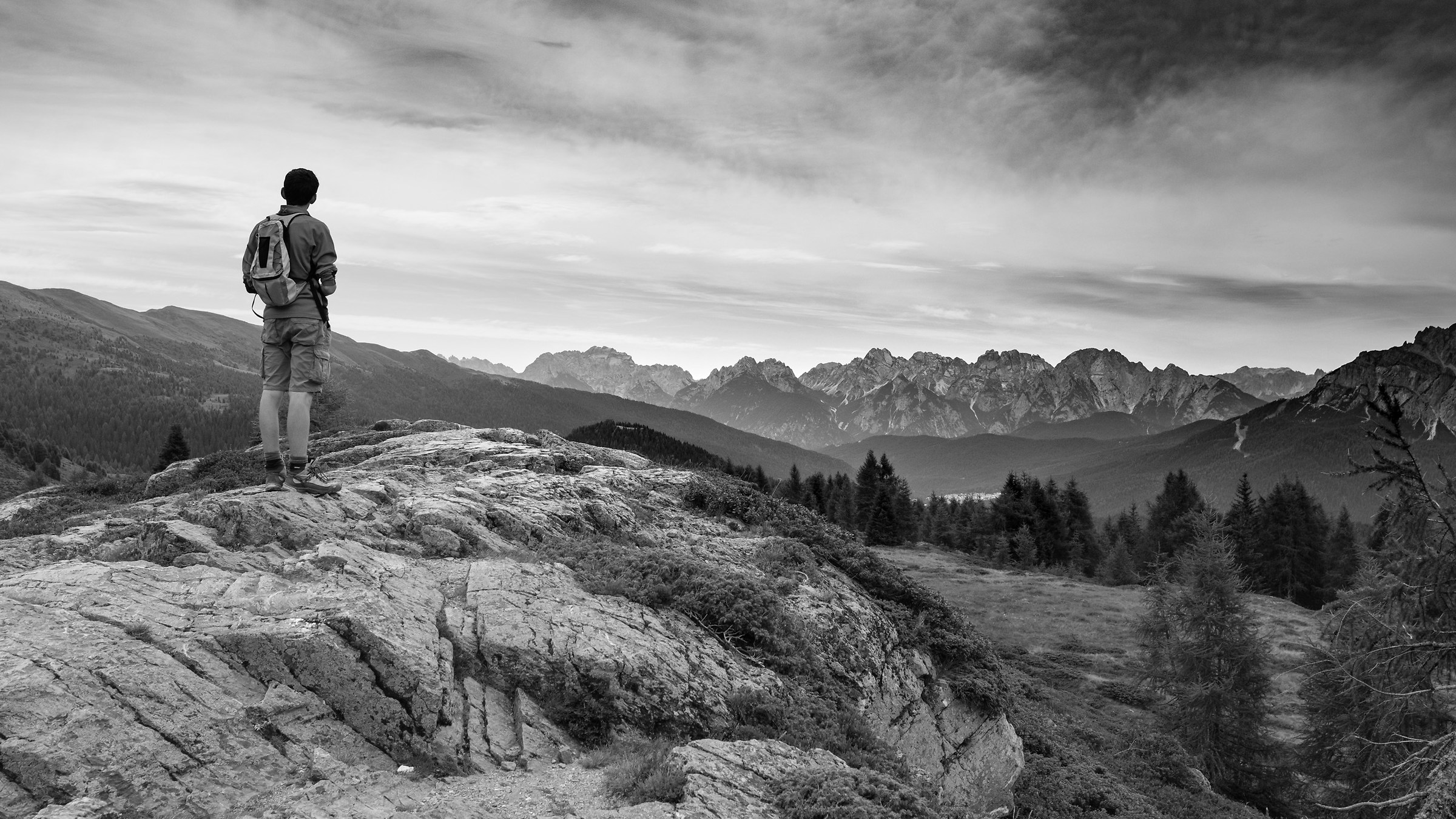 Verso l'alpe di Nemes