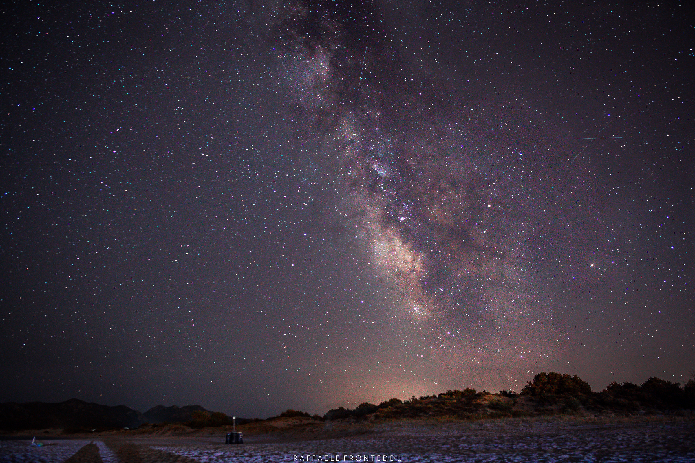 La fortuna di vivere in una terra di cieli stellati.