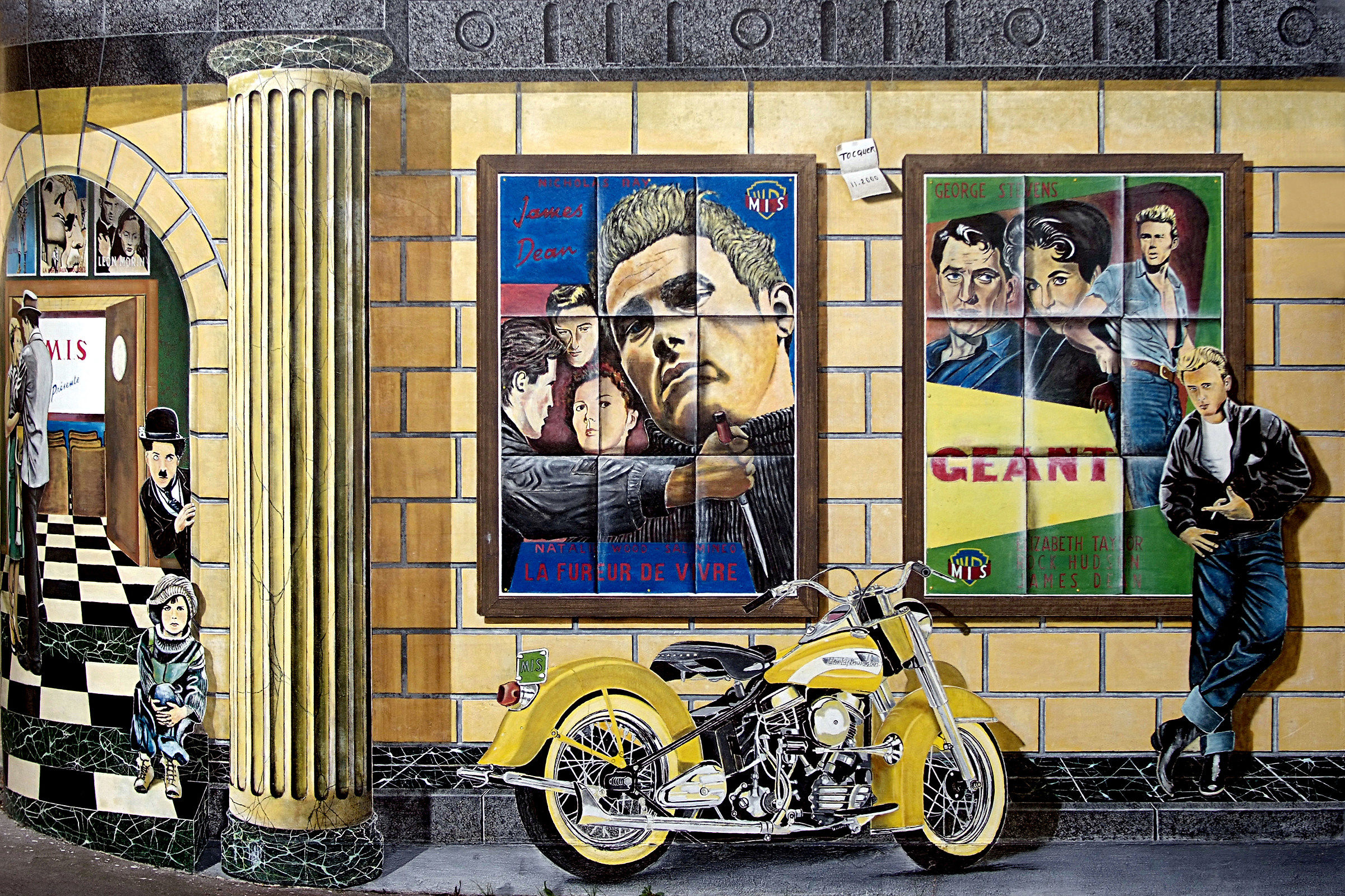 Murales...dedicato a James Dean