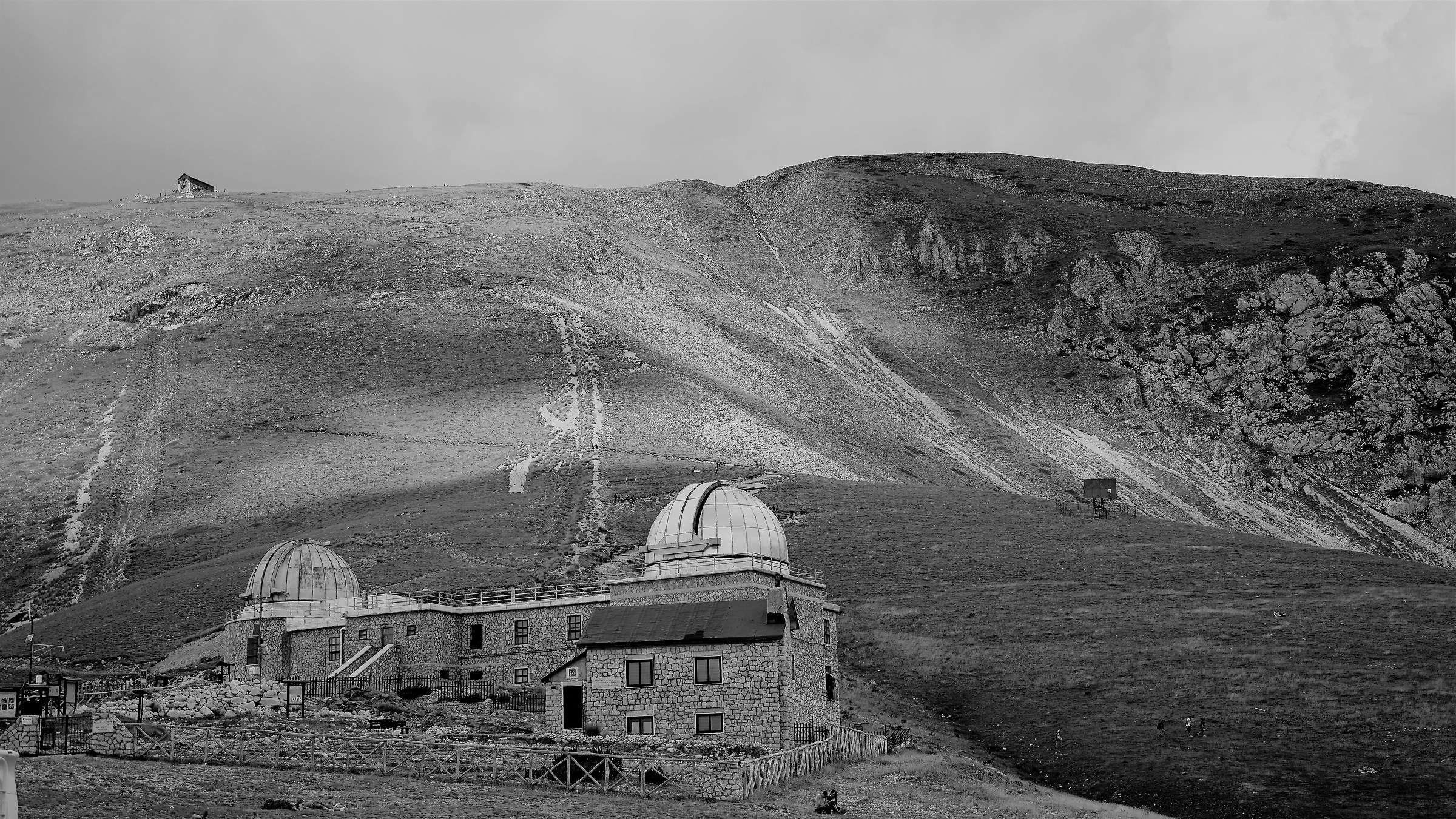 Astronomical observatory campogran sasso d'italia (aq)