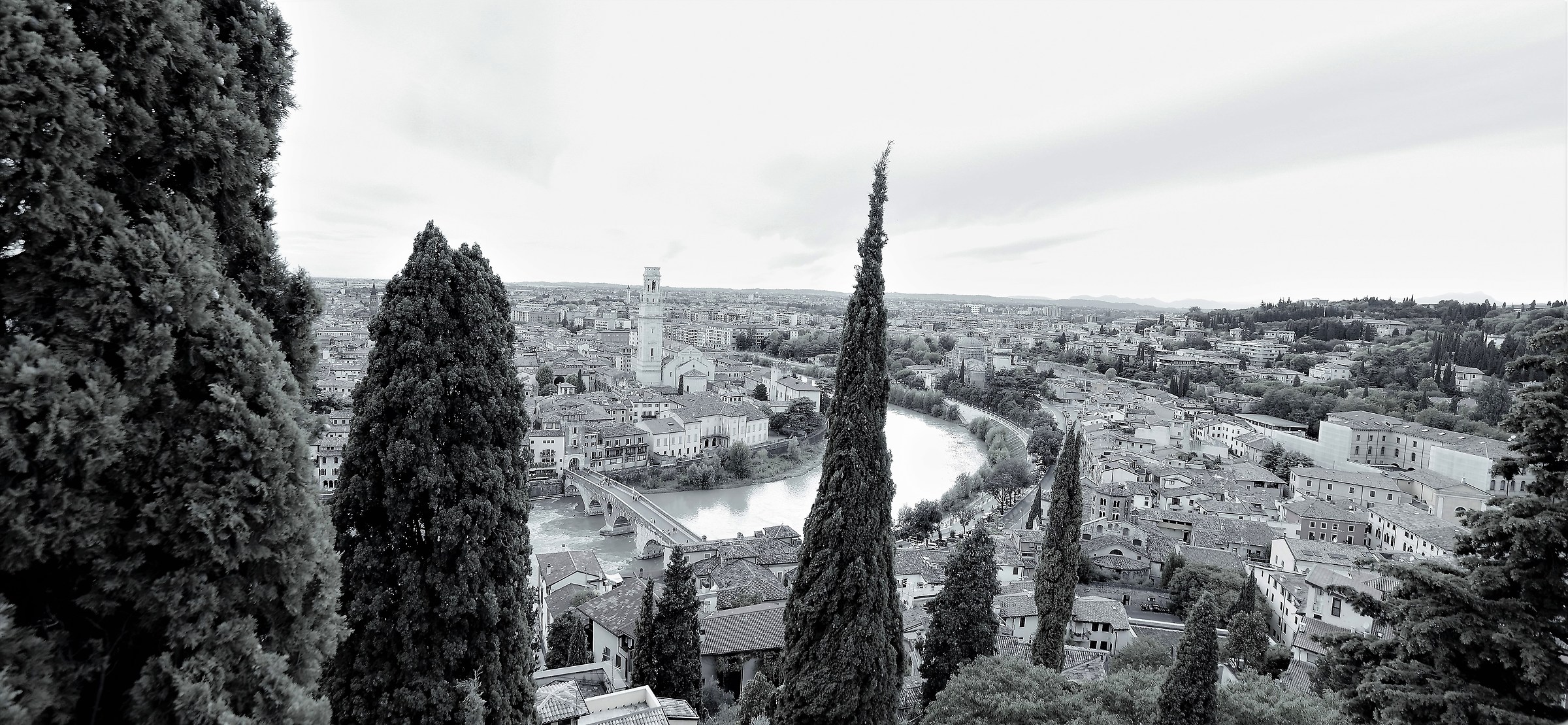 Verona, from the S.Pietro castle