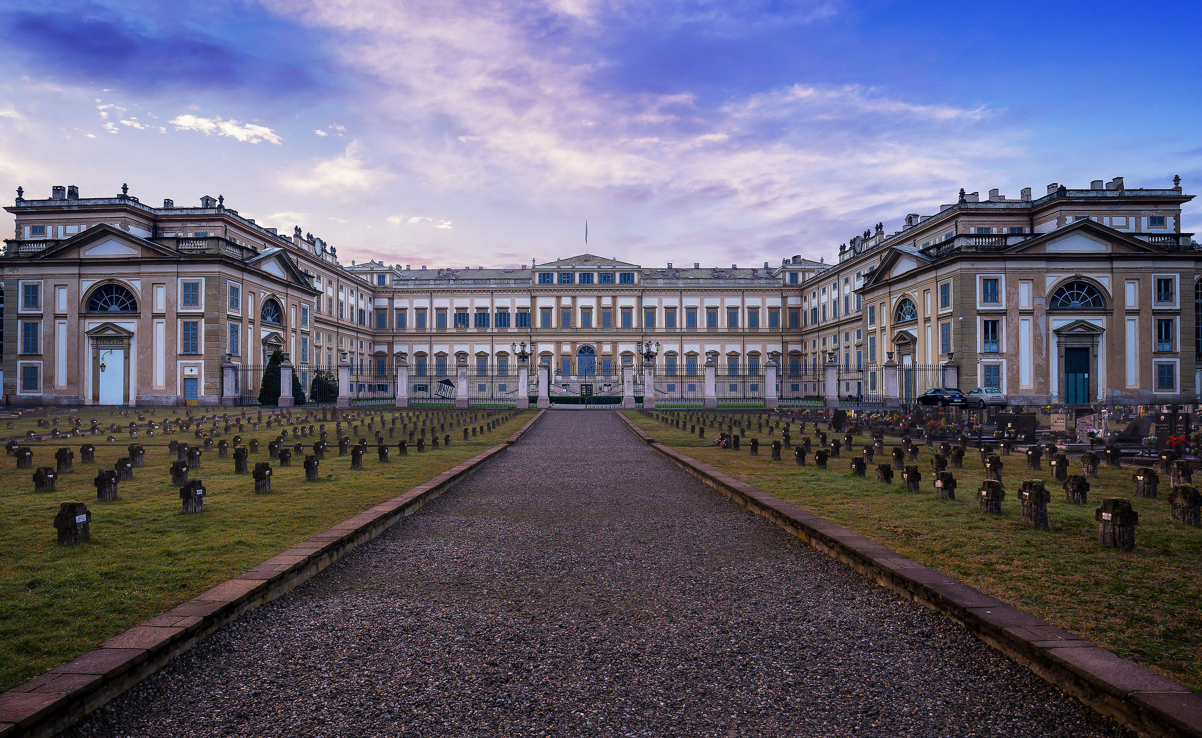 Villa irreale... di Monza