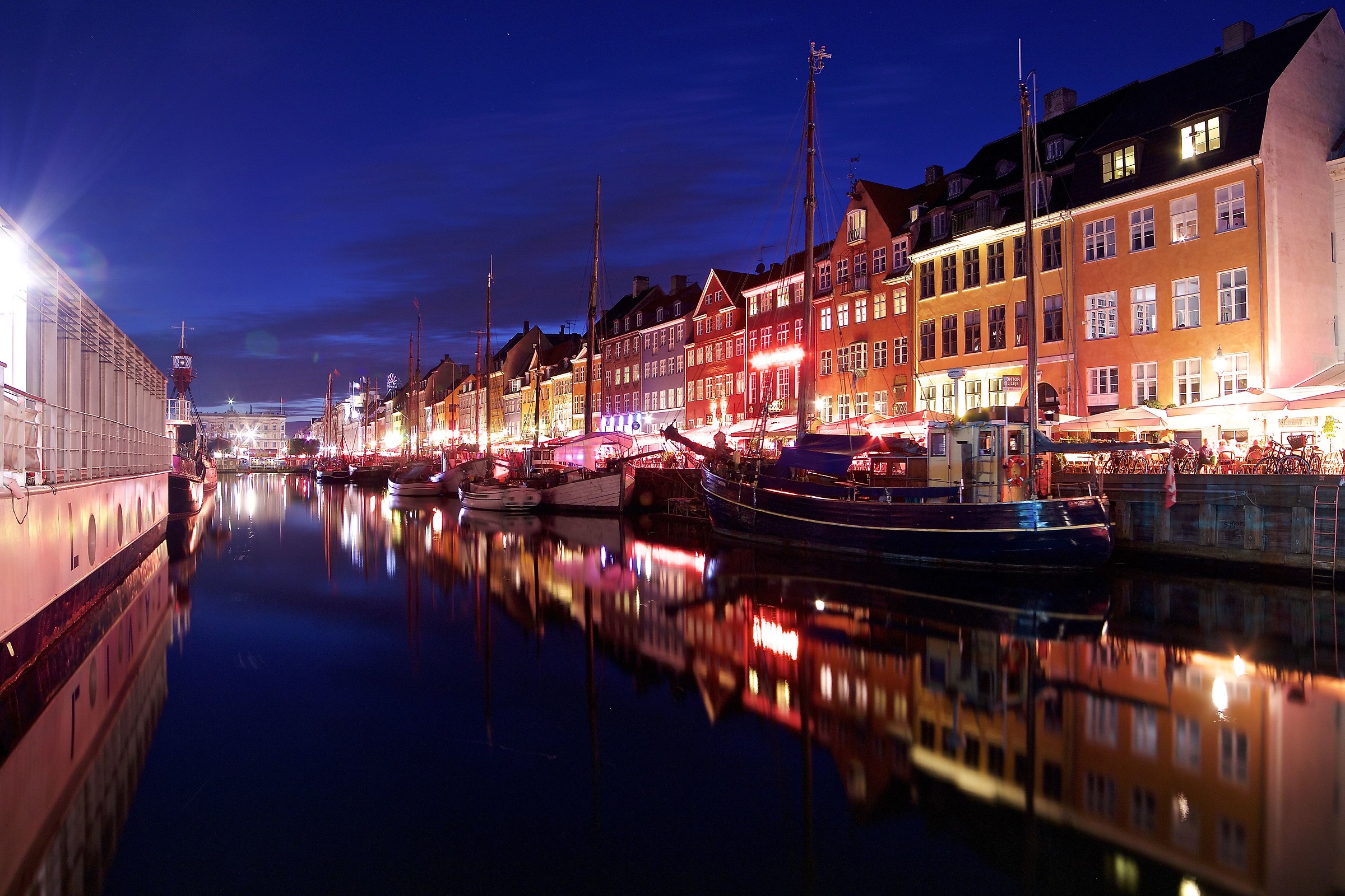 Copenaghen, la notte