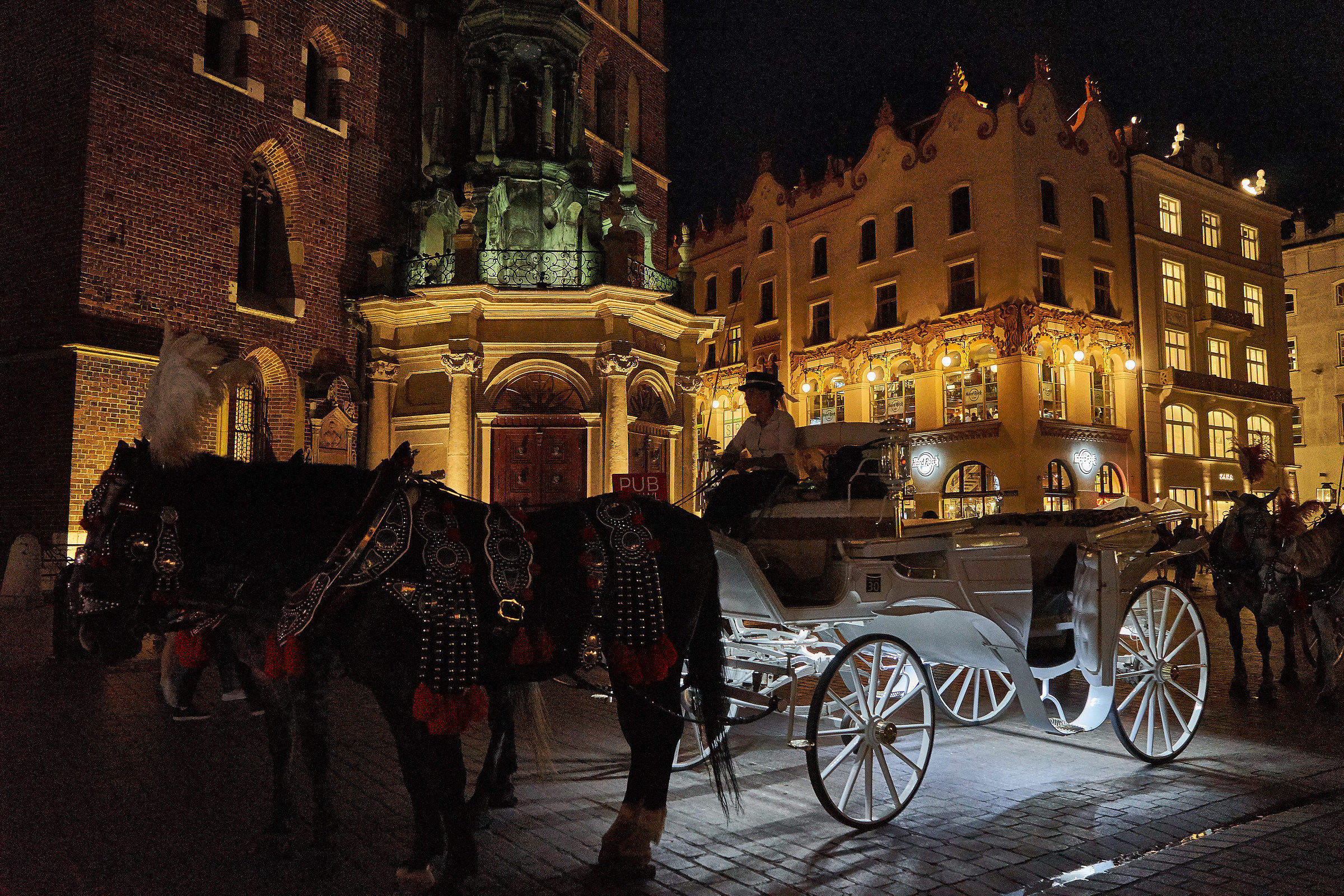 Carriage in Night