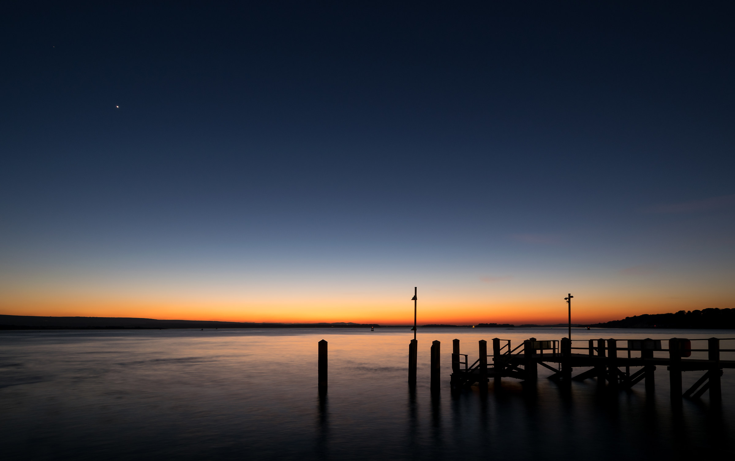 Sunset Beyond The Jetty