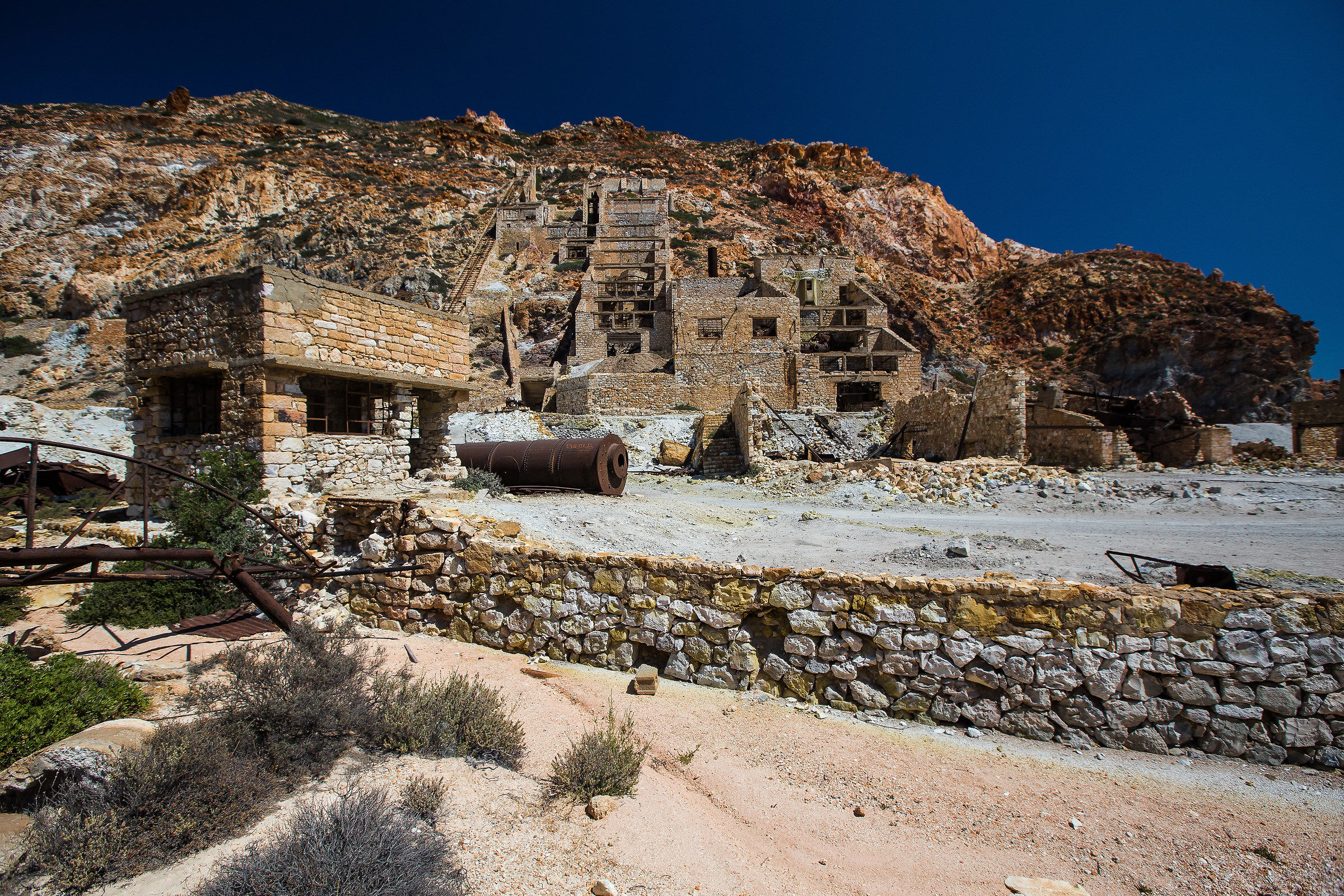 Abandoned Sulfur Mine