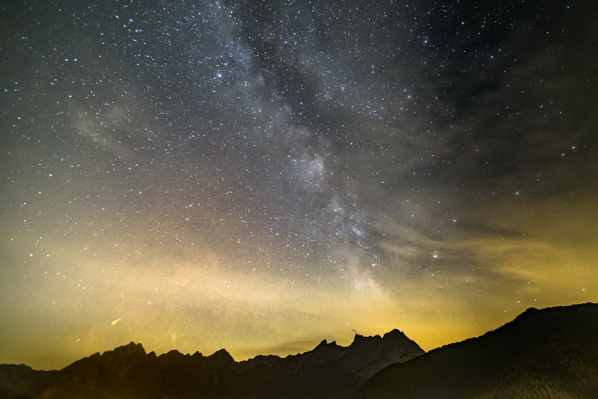 Dopo Il Tramonto in Val Di Zoldo....