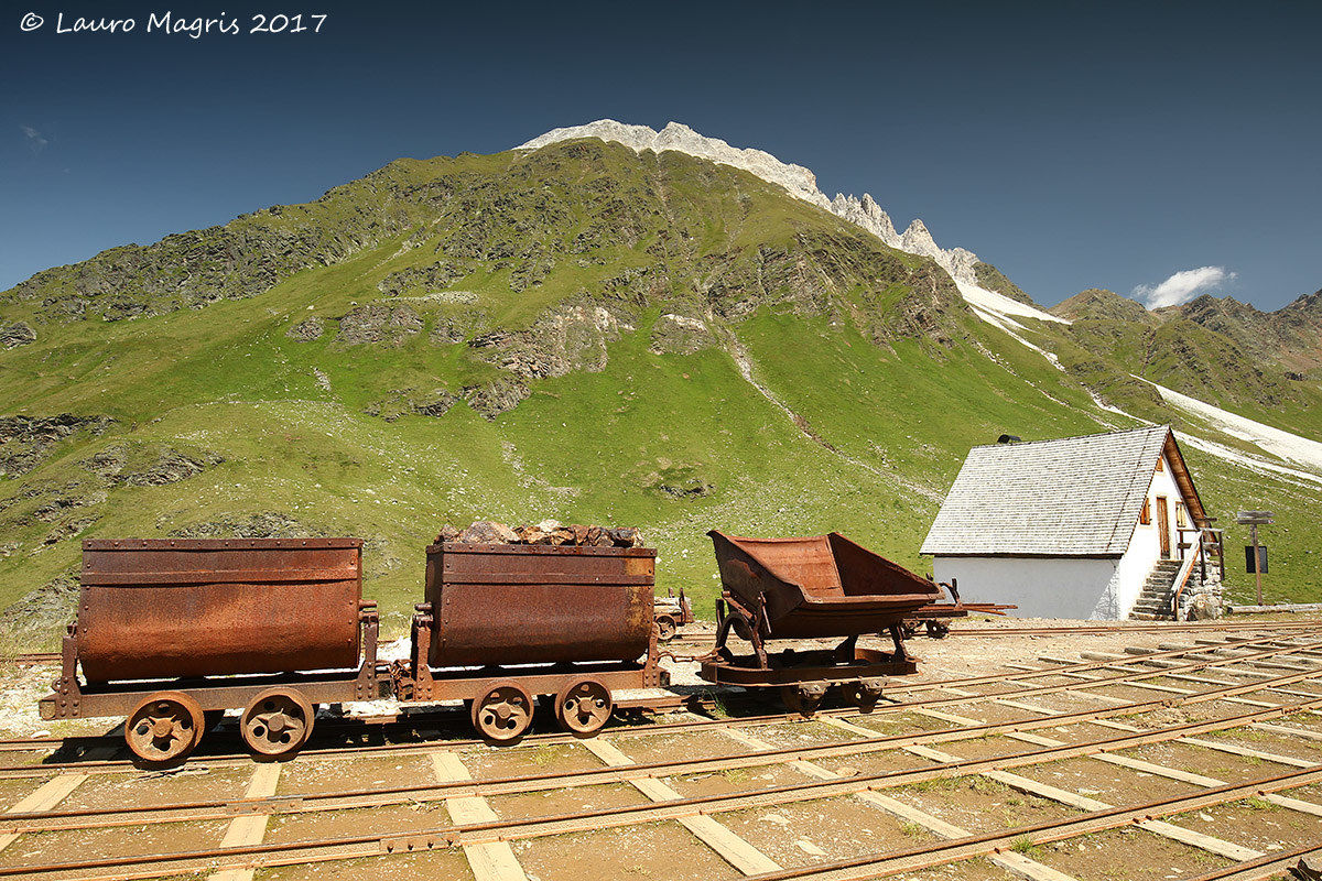 Vagoni carichi in alta quota
