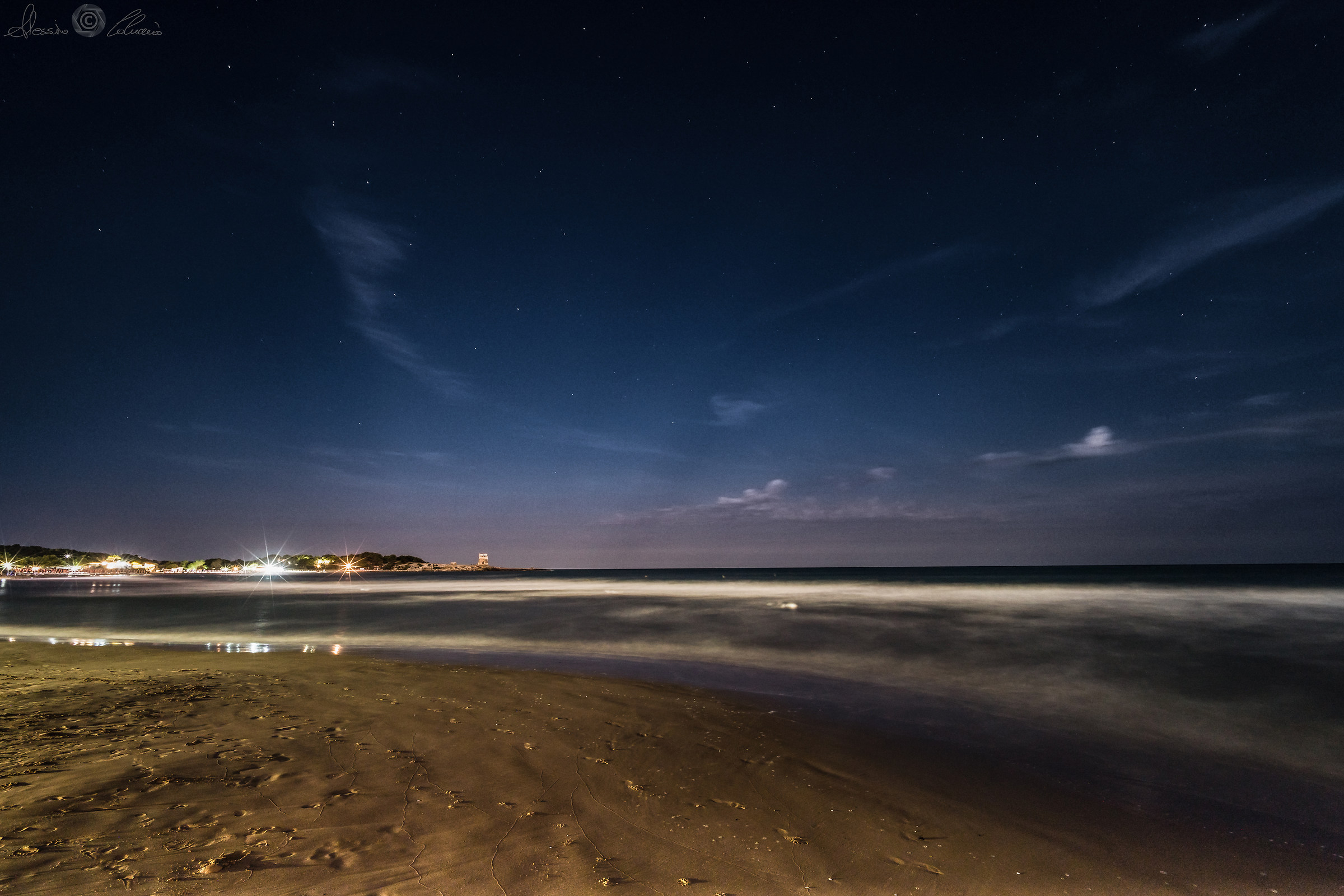 Spiaggia notturna