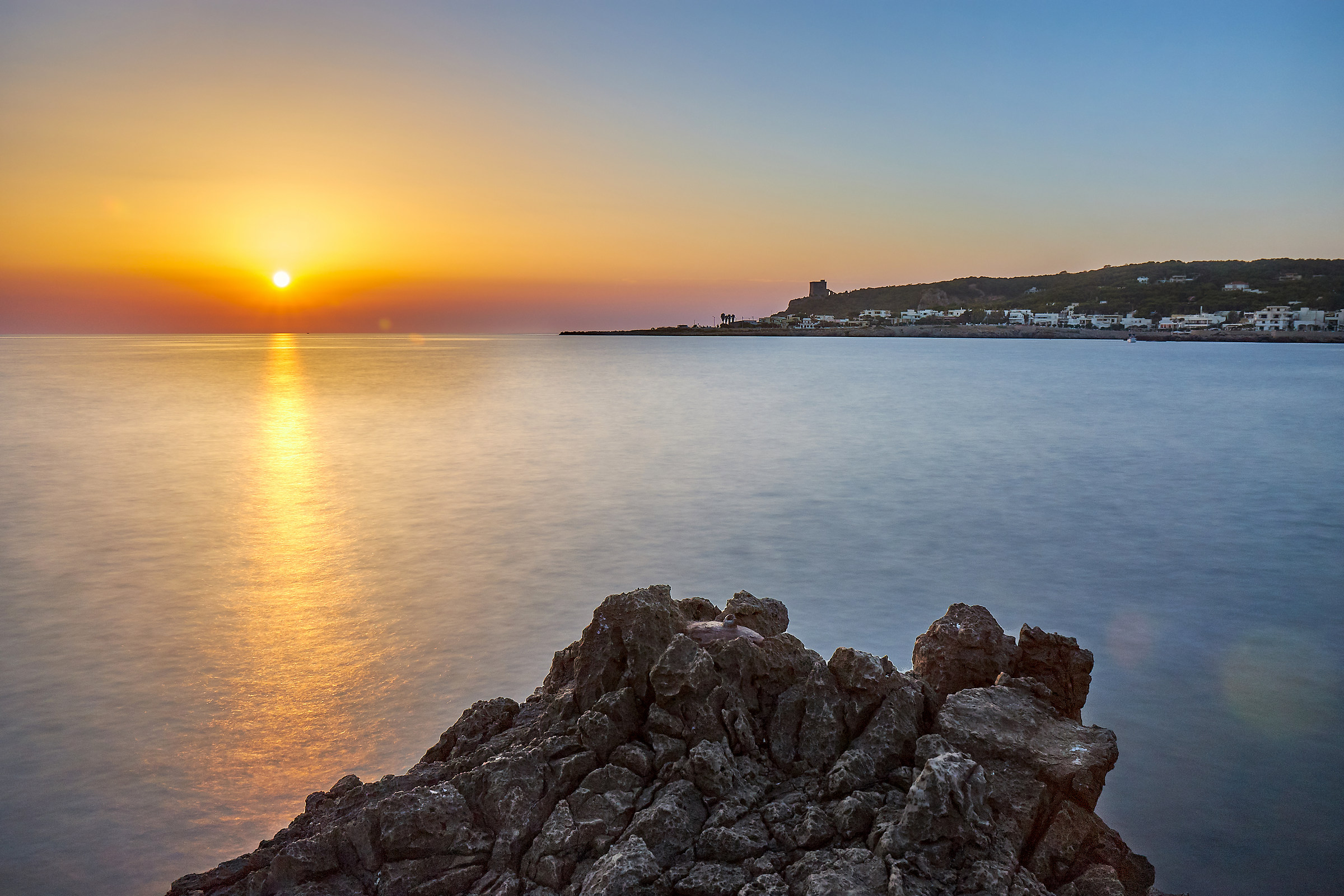 Sunset over the Ionian