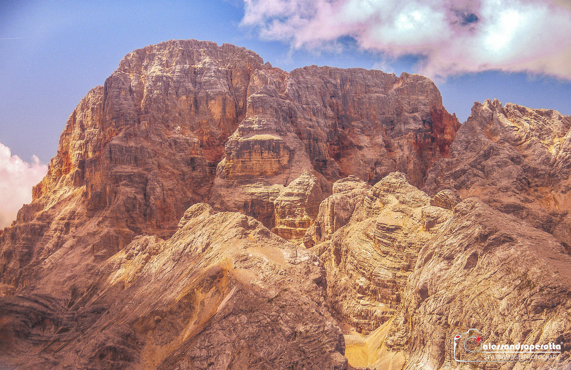 Red Croda view from Mount Species