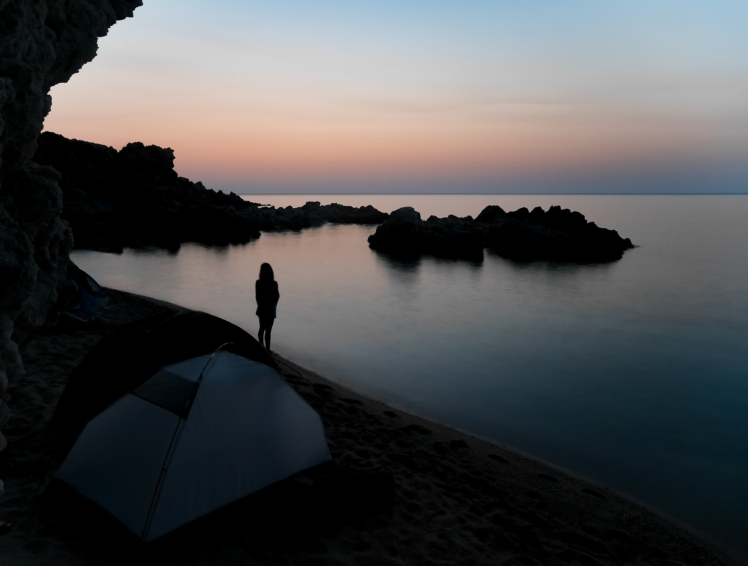 Baia di Copanello, Calabria, Italy