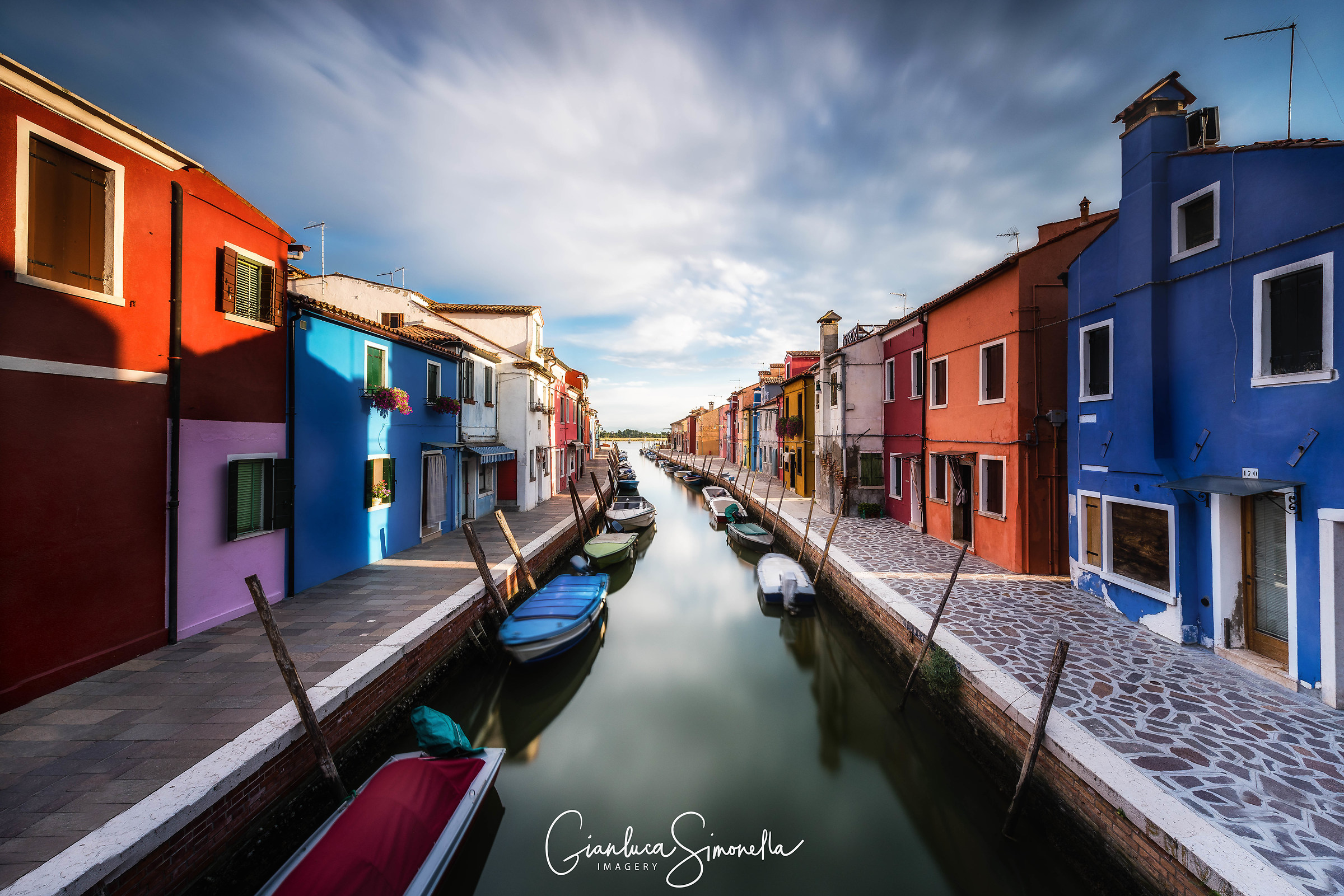 Early lights at Burano