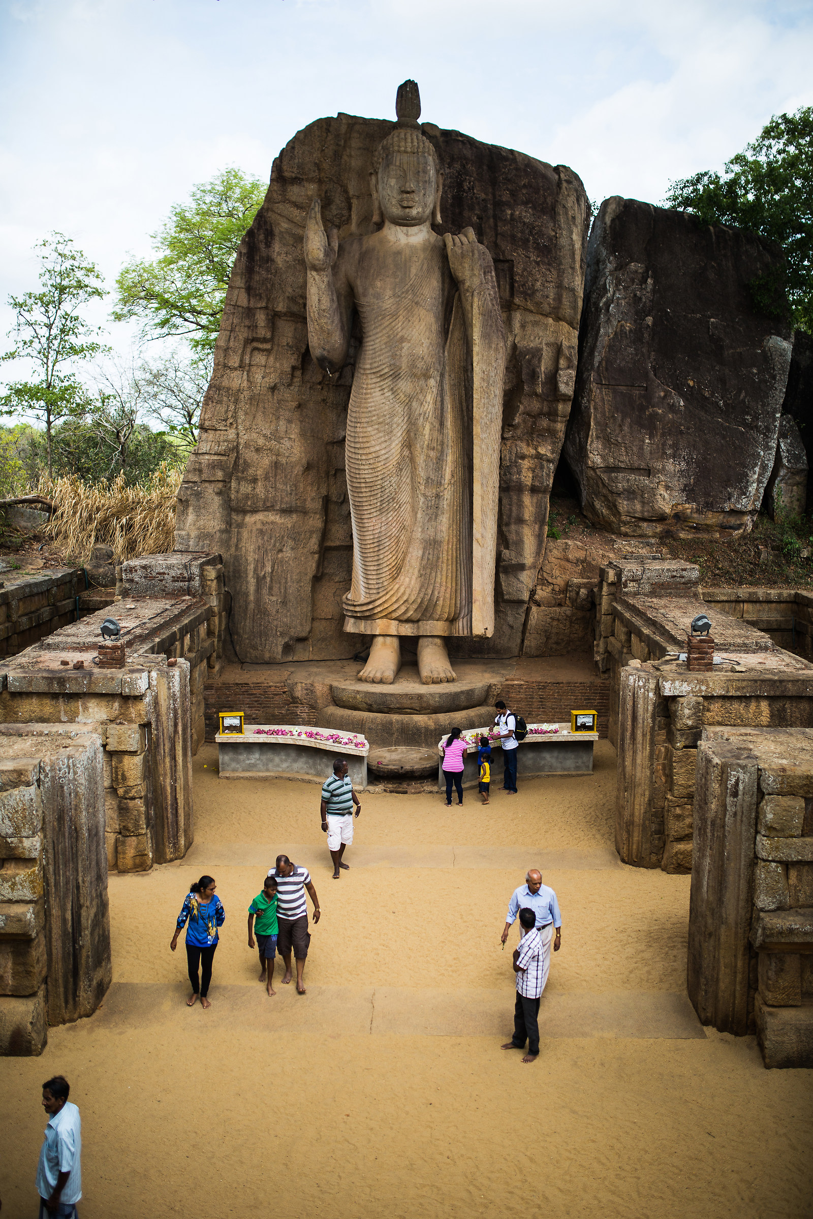 Statue of Aukana Buddha