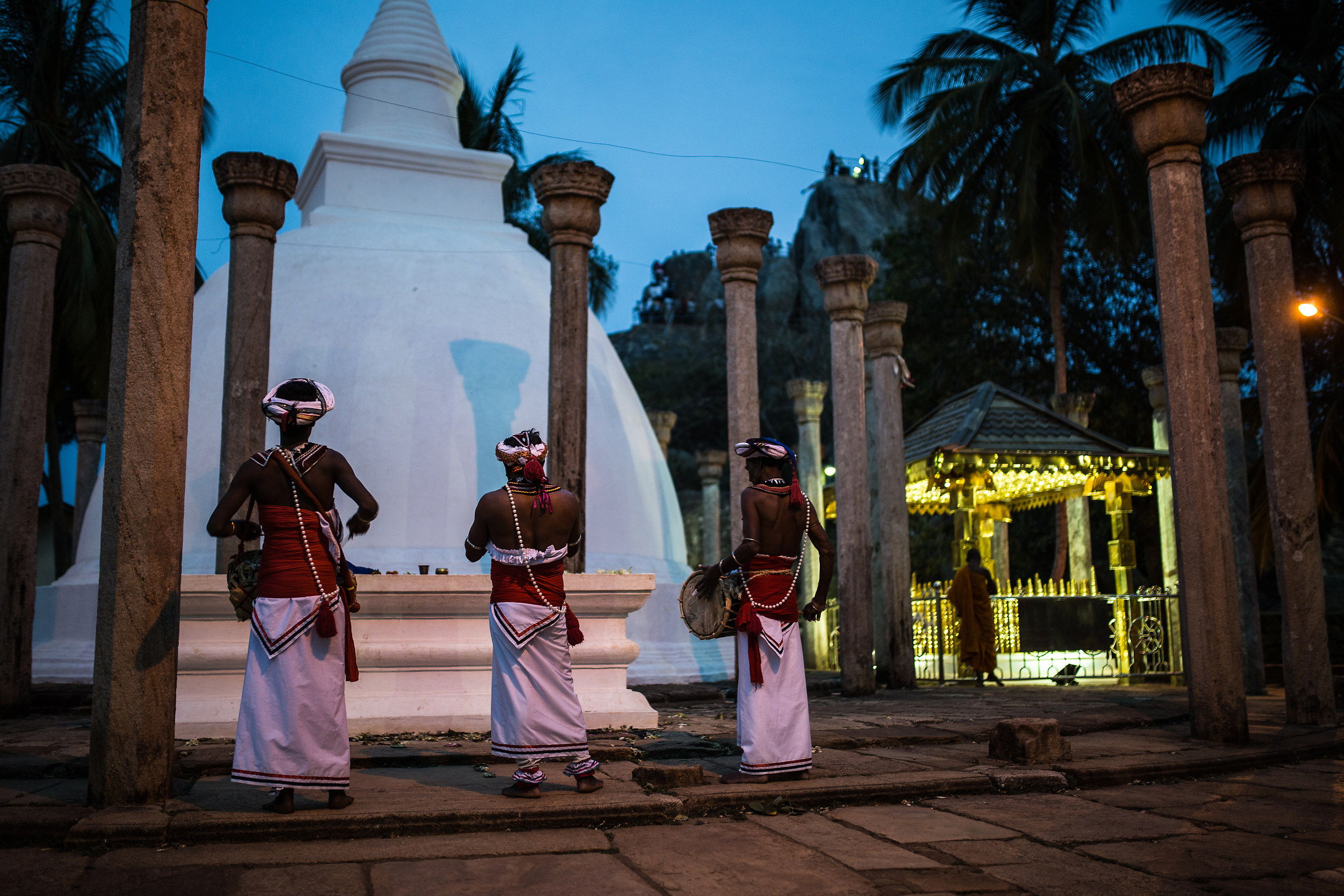 Ceremony in Mihintale