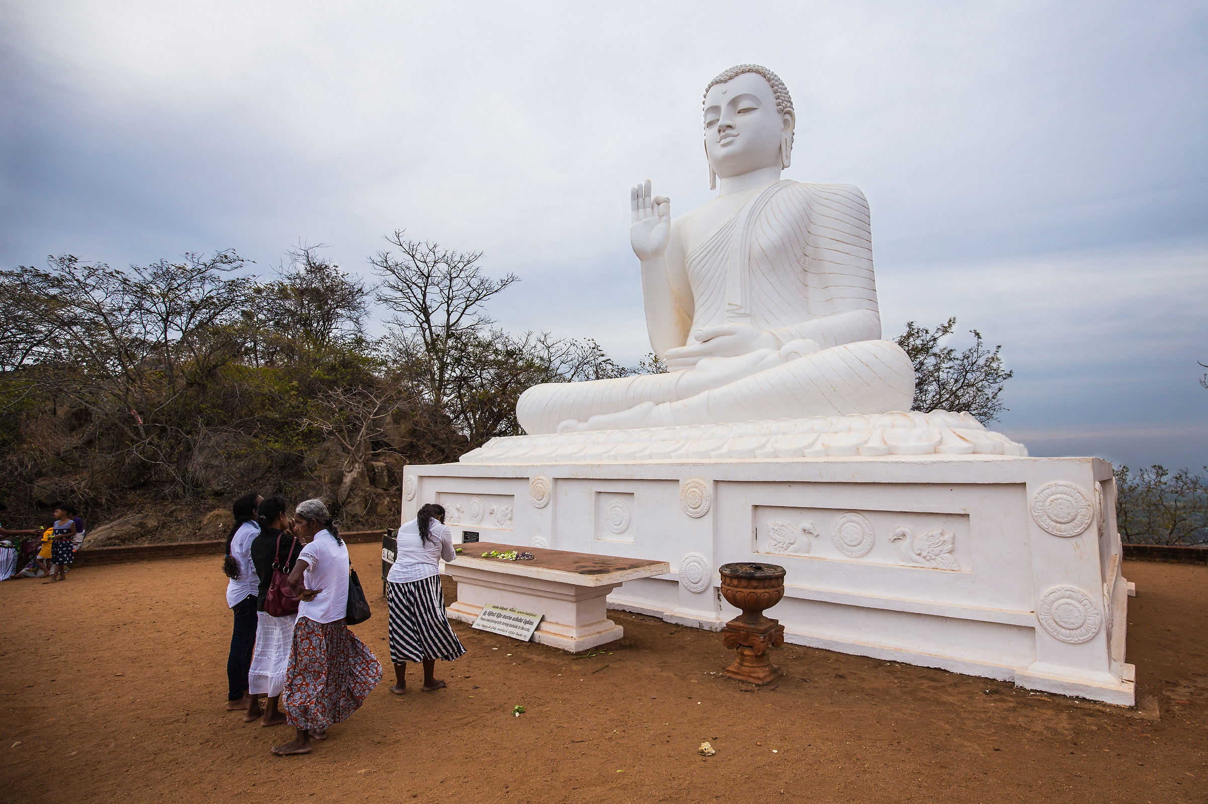 Lord Buddha Statue in Mihintale