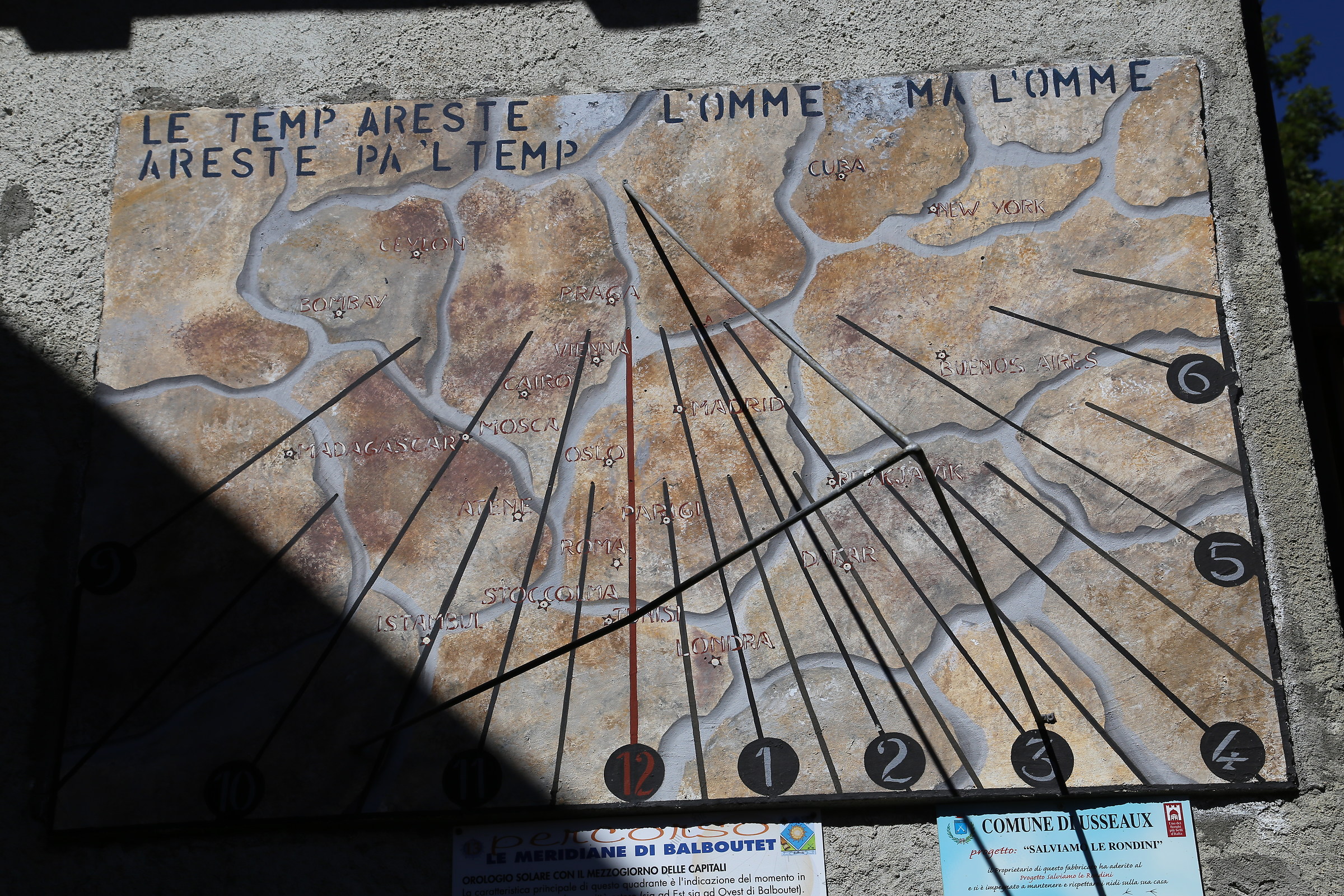 Balboutet: meridiana