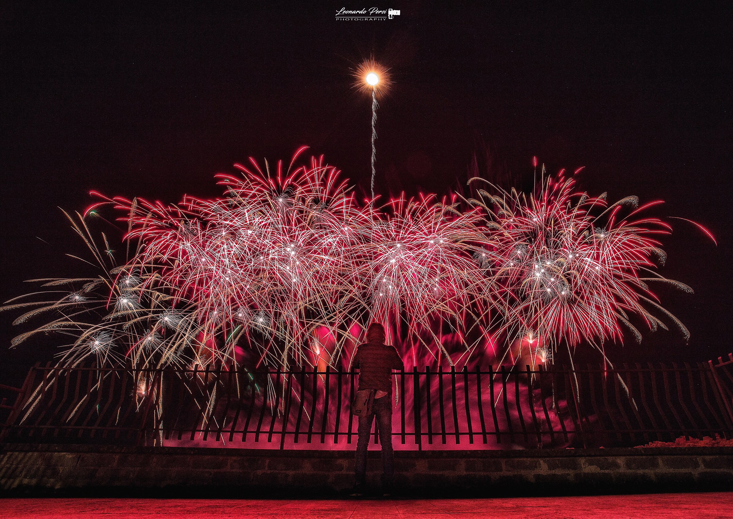 Fireworks ... a place in the front row ...