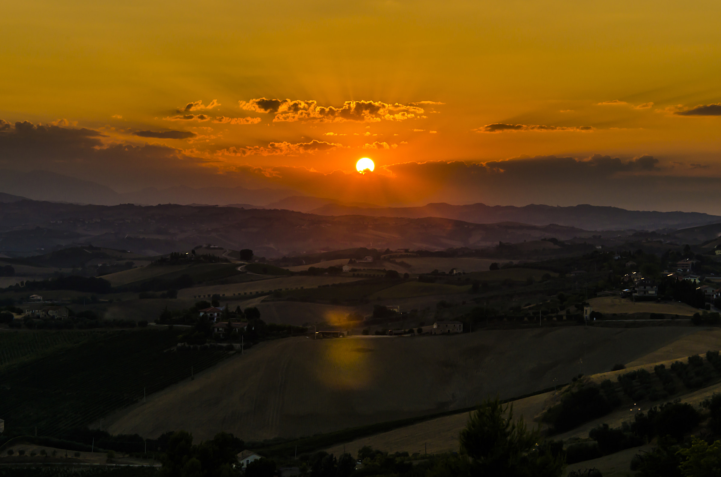 Tramonto a San benedetto