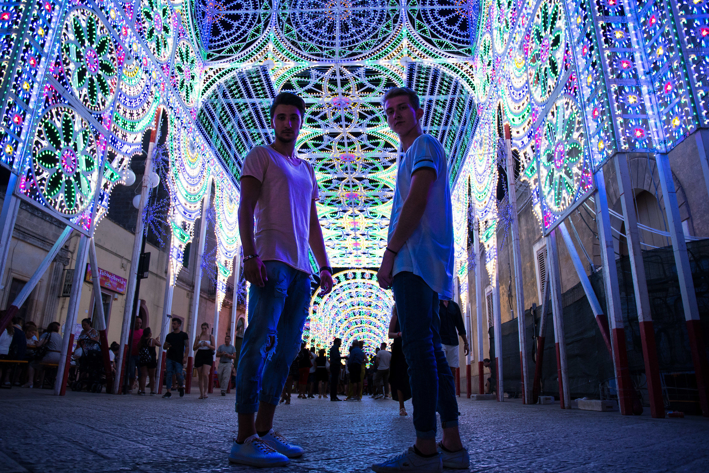 Obscured by the light