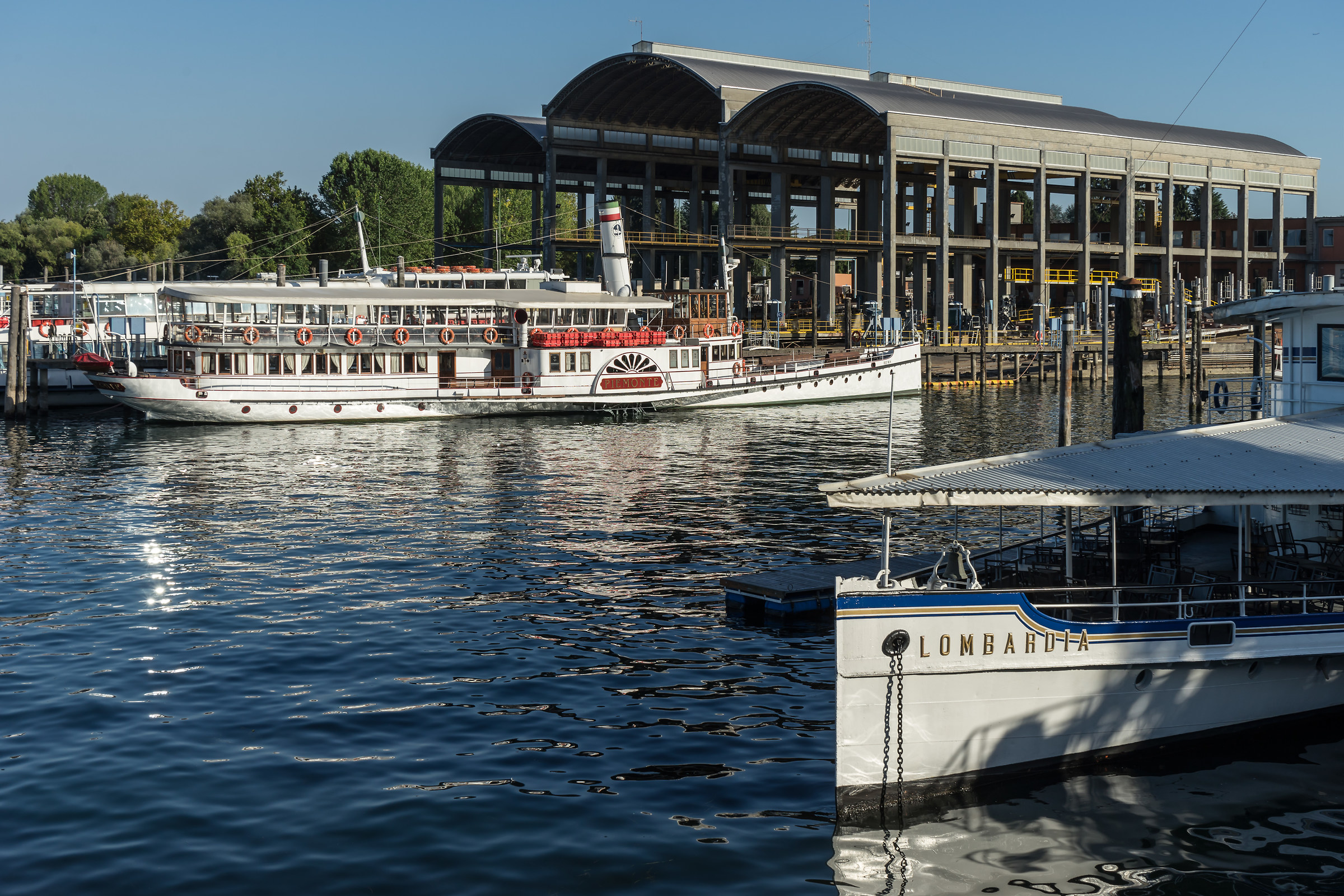 Arona - Piroscafi "Lombardia" e "Piemonte&quo...
