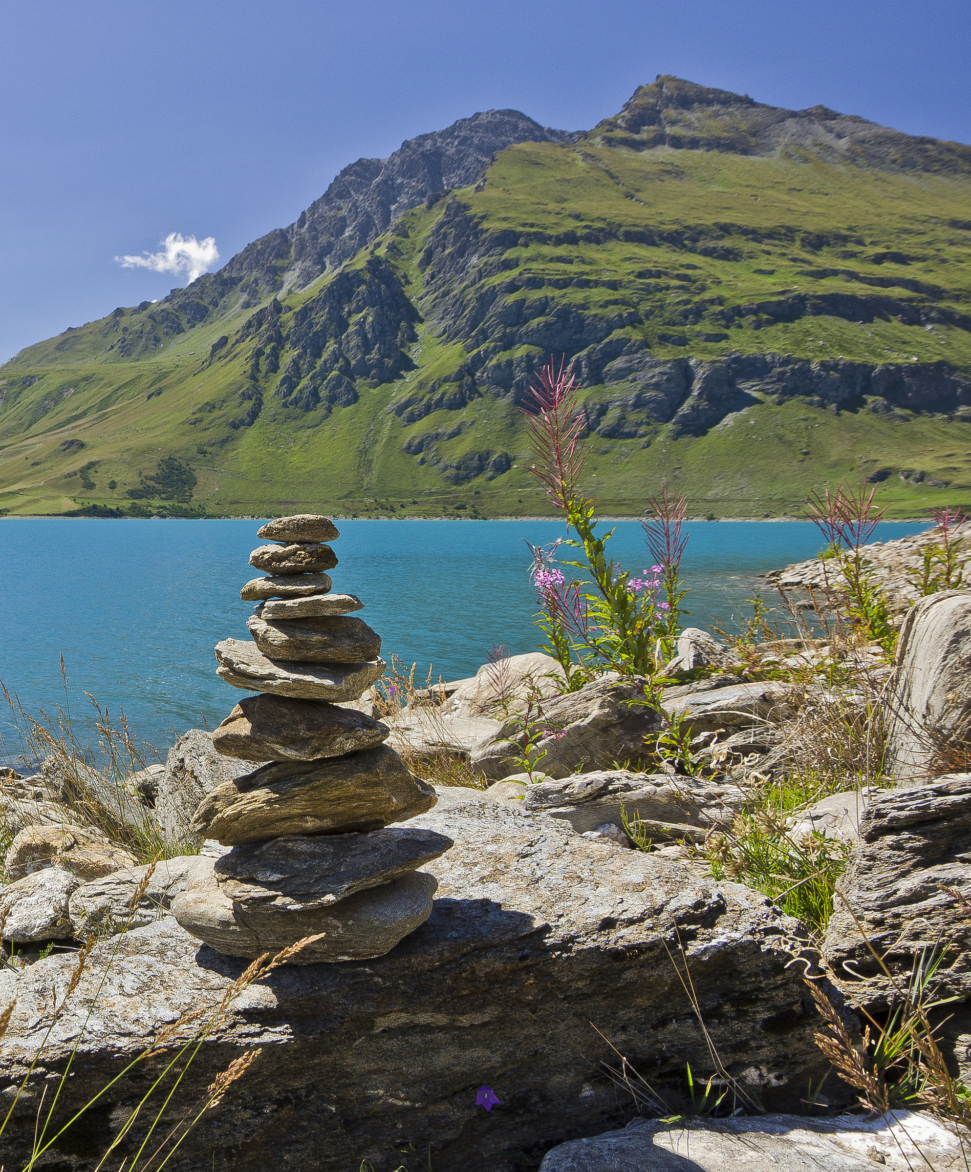 "The stones that support the mountain"