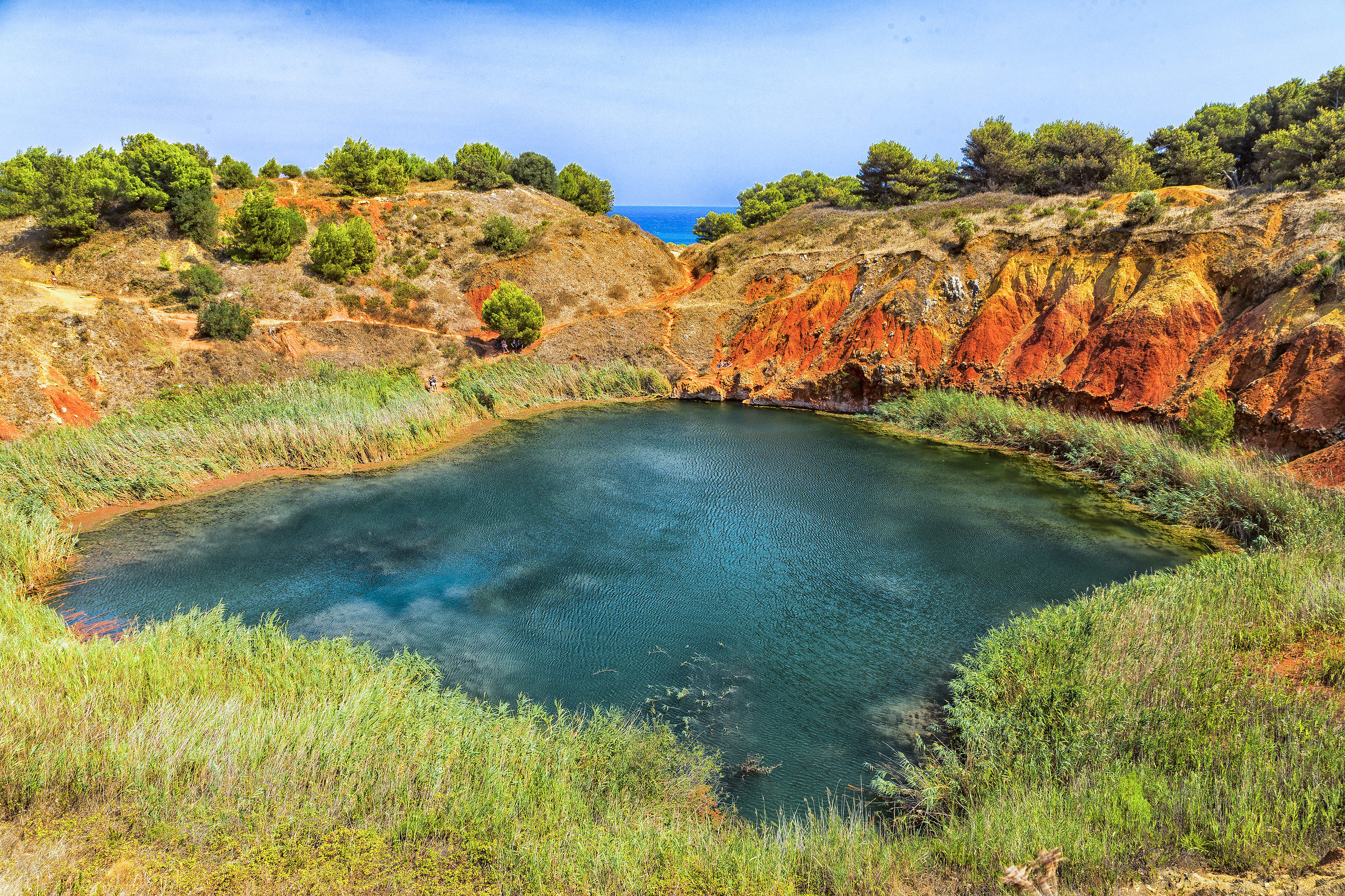 Laghetto Ex Cava di Bauxite Otranto