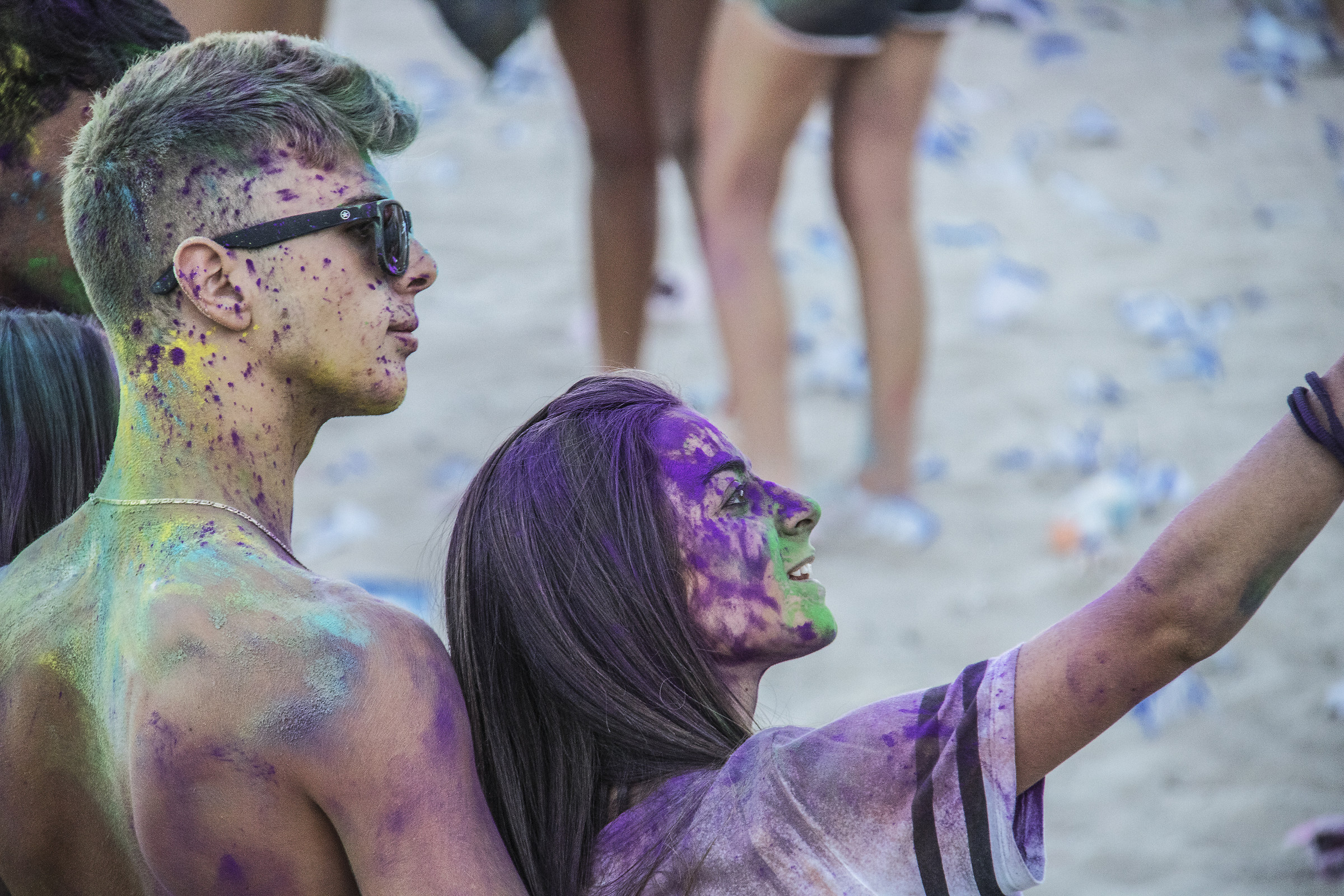 Color we make a selfie