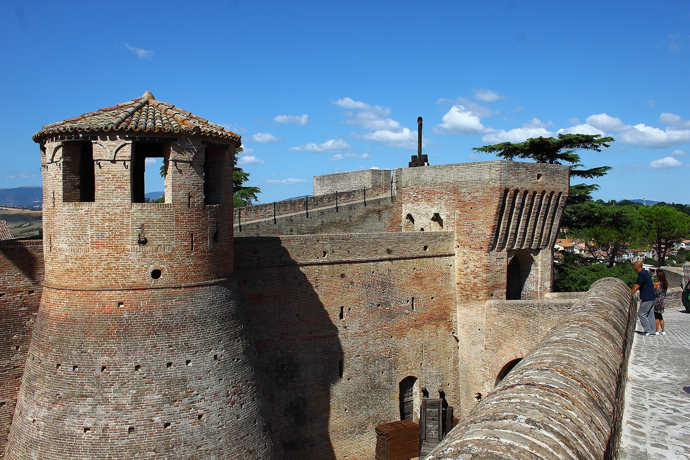 The Roveresca fort of Mondavio (pu)