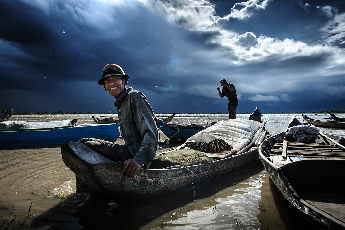 fishermen, Cambodia