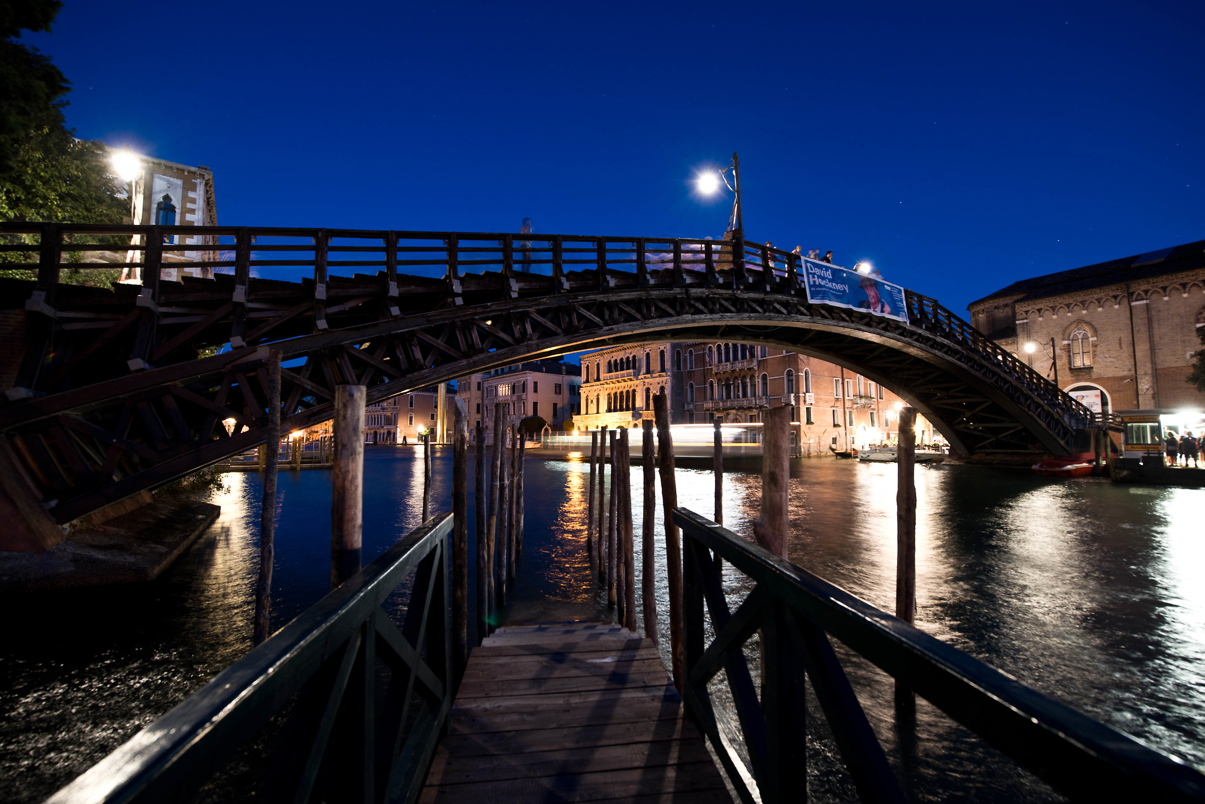 Venice, the bridge of the Academy.
