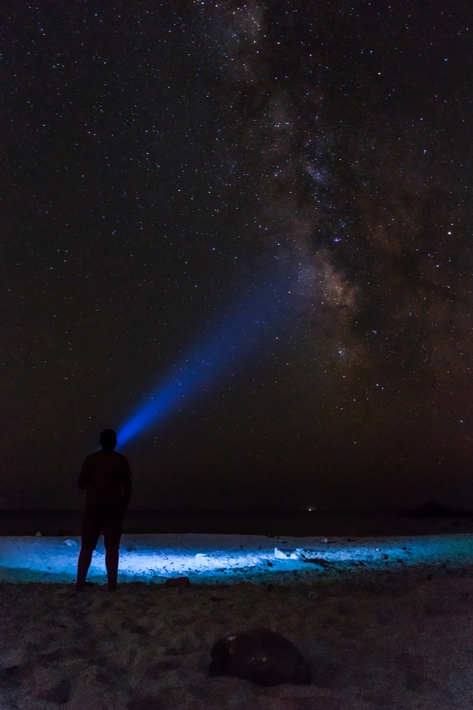 Milky way in Cala Cipolla