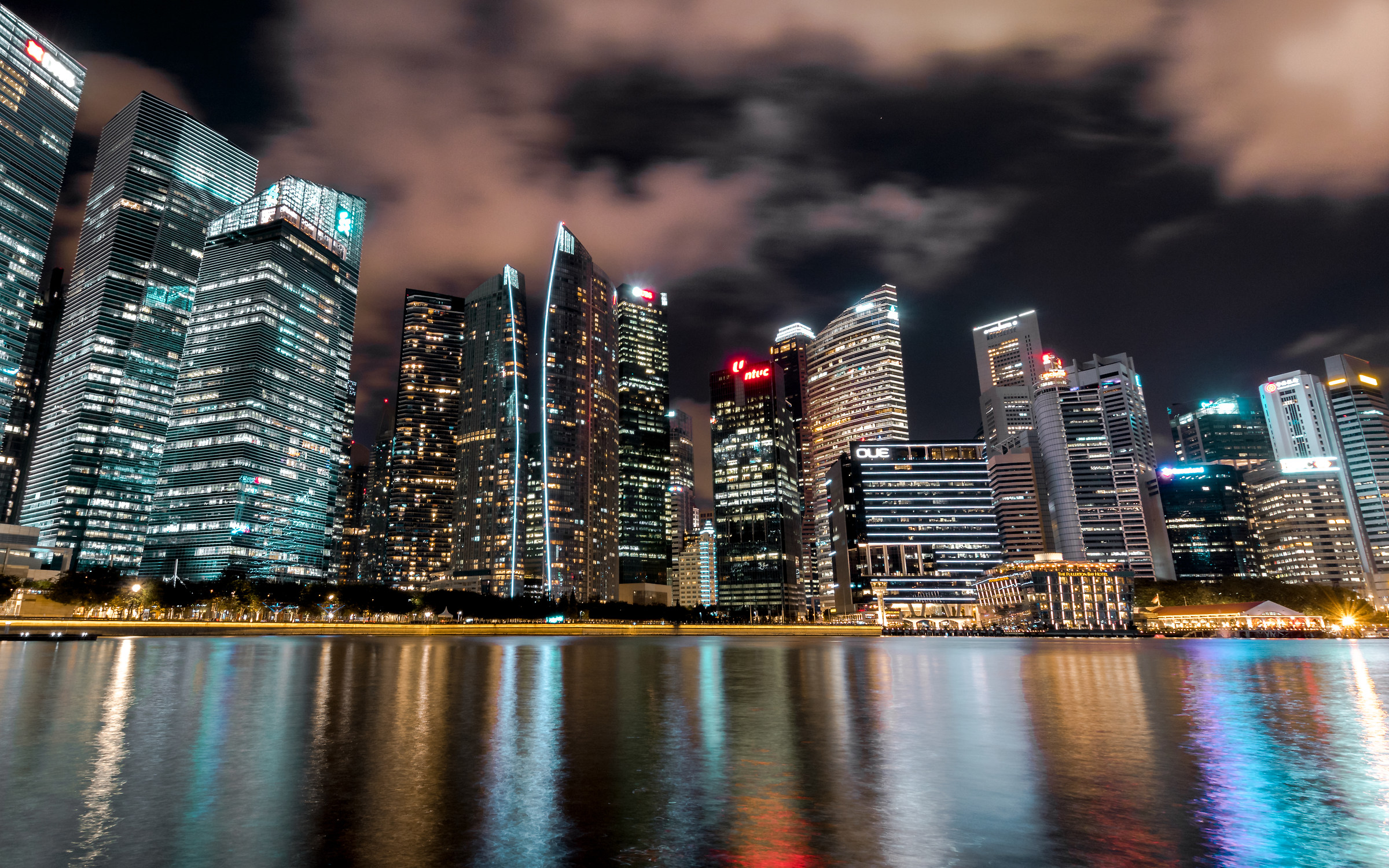 Marina Bay Skyline in Singapore