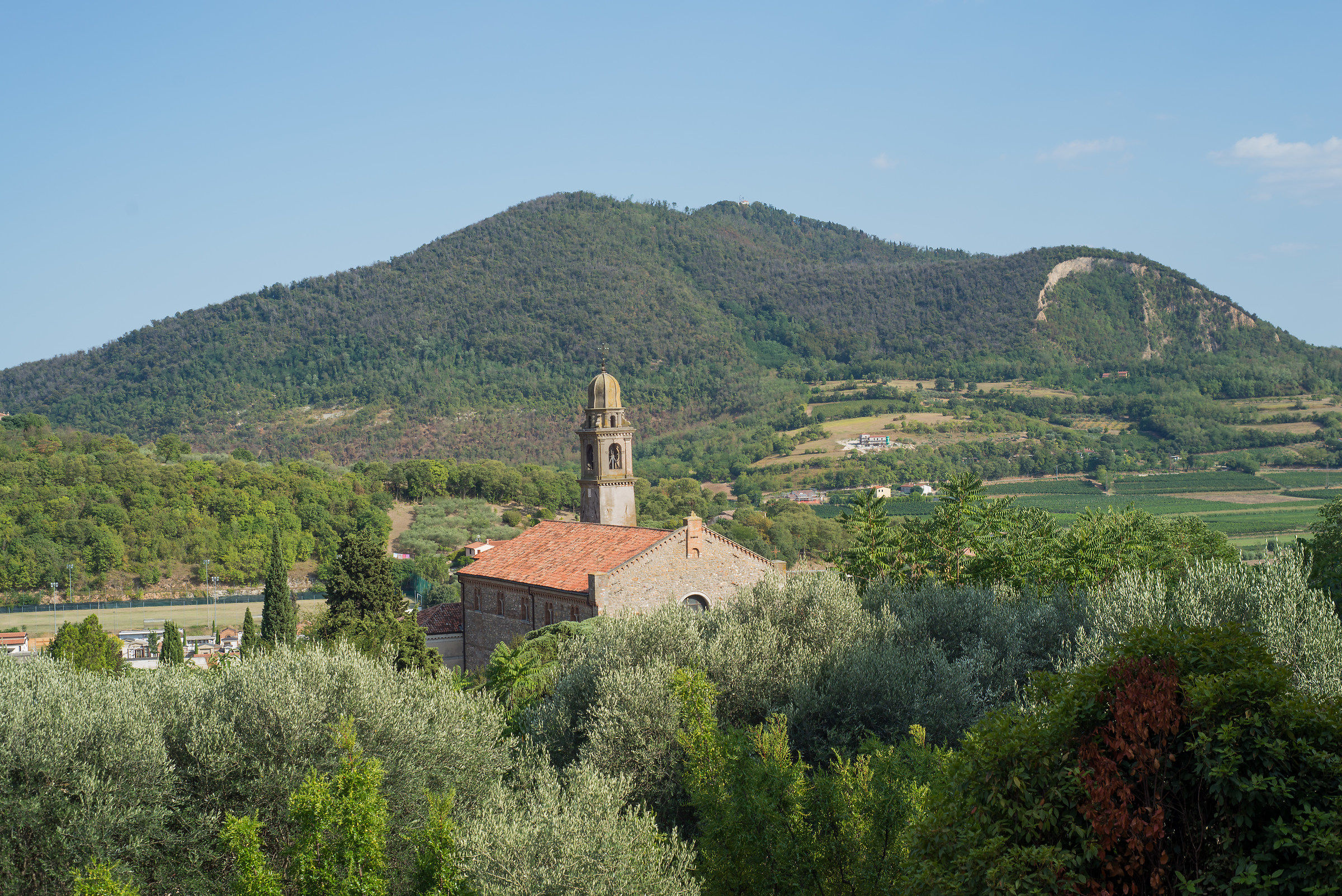 Vista di Arquà Petrarca