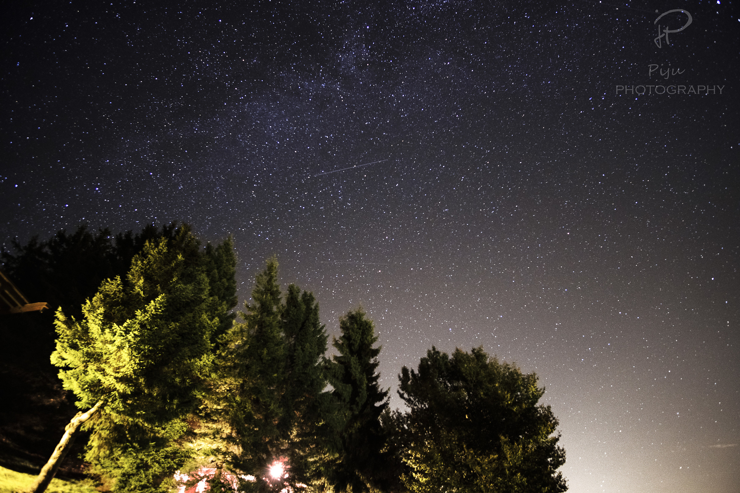 Starry sky at Bielmonte