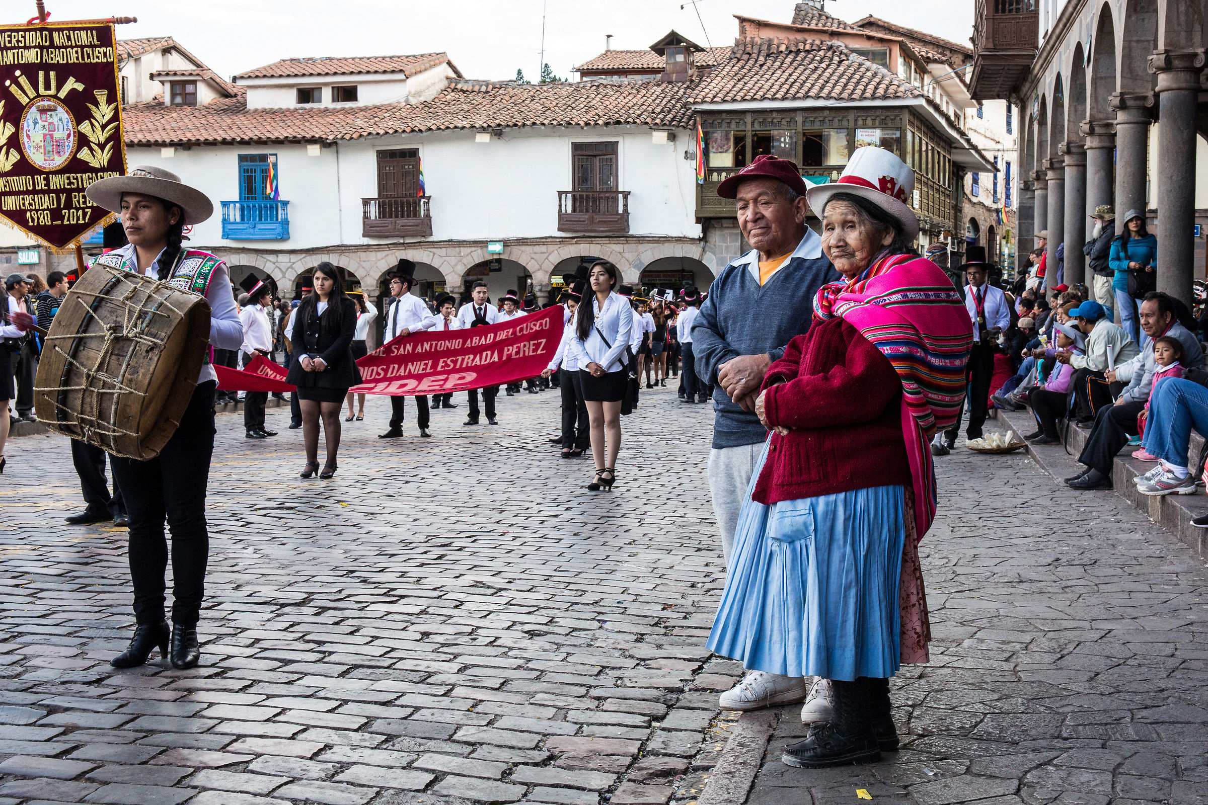 Festa dell'ottava del Corpus Christi a Cusco.