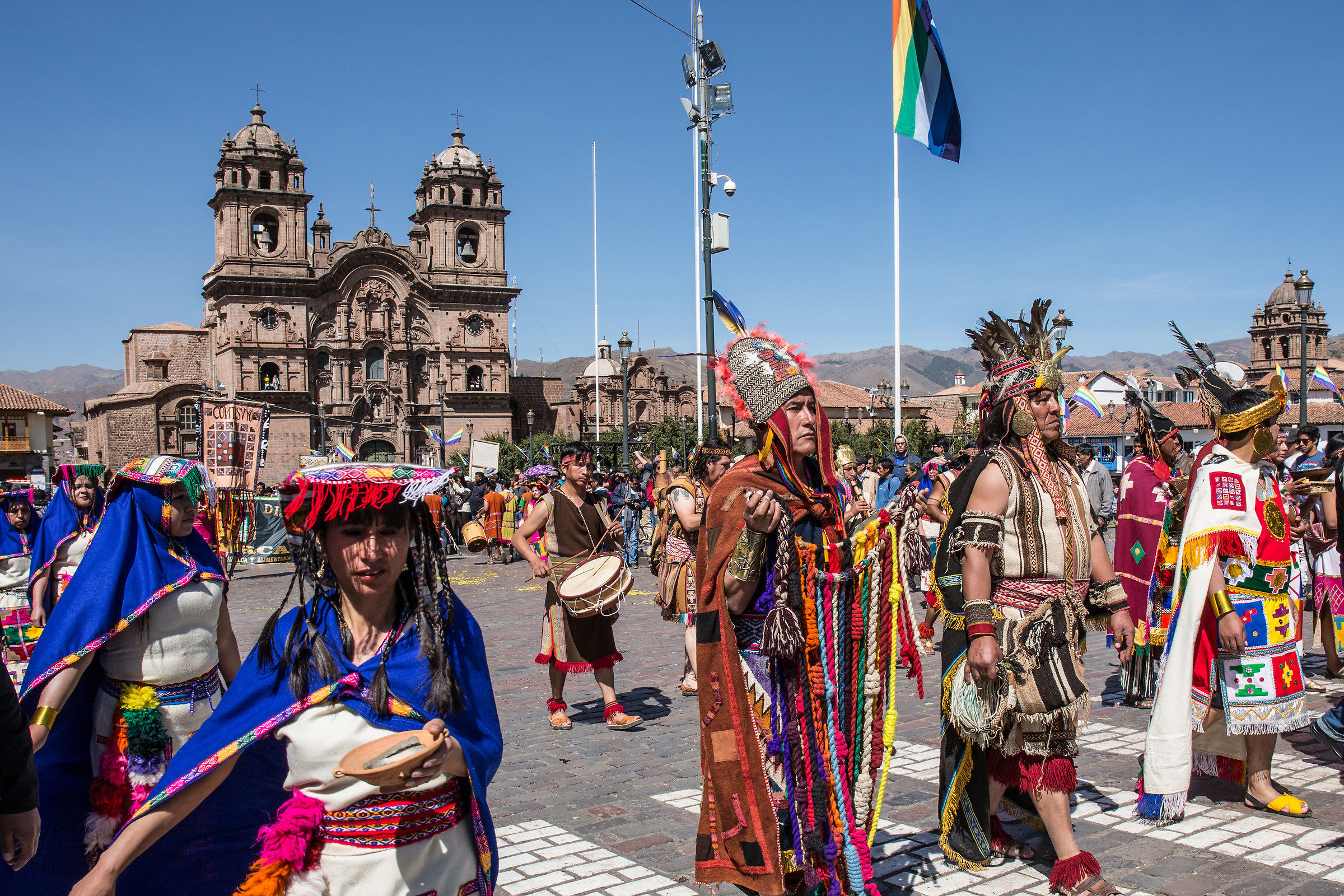 premiazione della maratona di Cusco; Giugno 2017