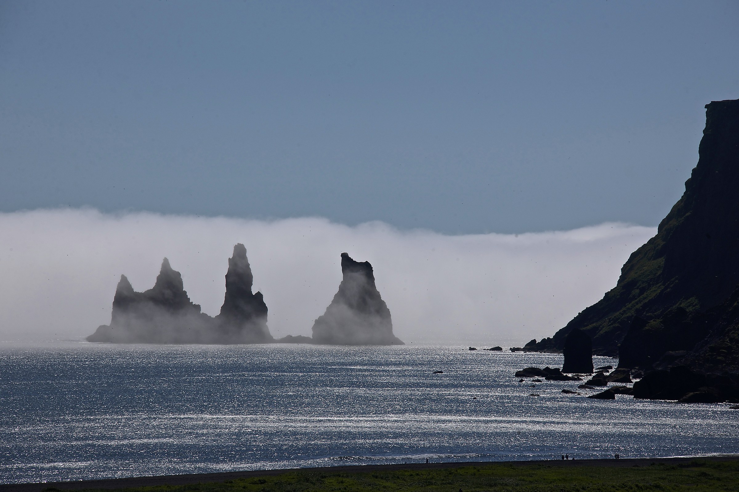 The "trolls" on the south coast, island
