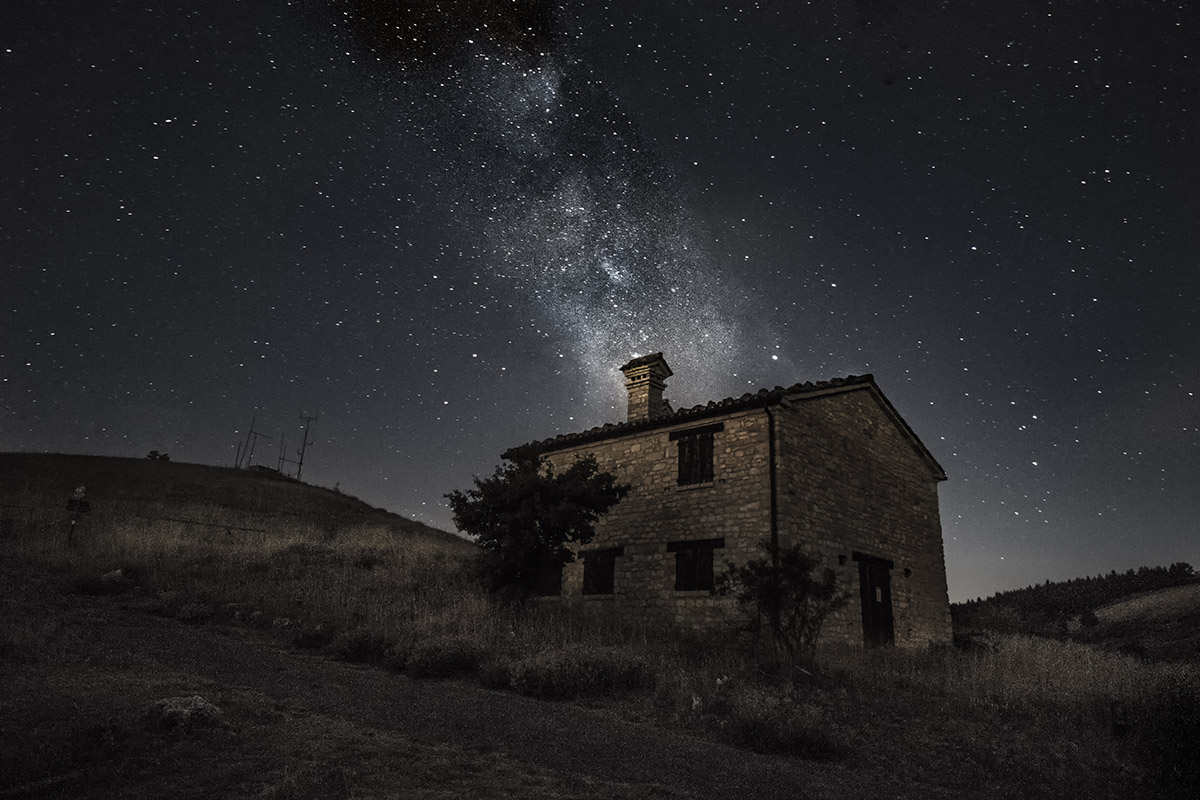 The Milky Way from the Fireplace