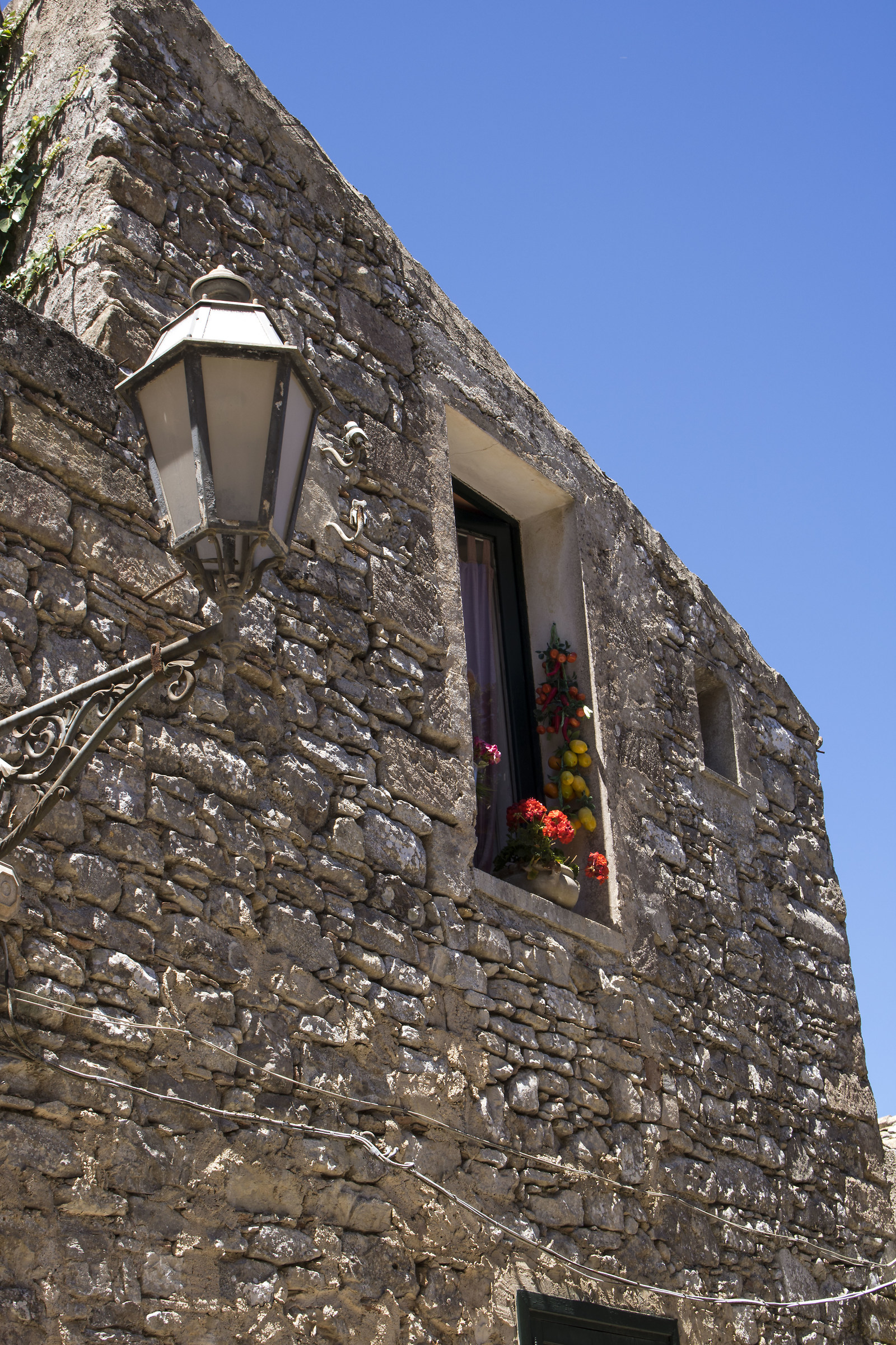 Erice - Overlooking the window