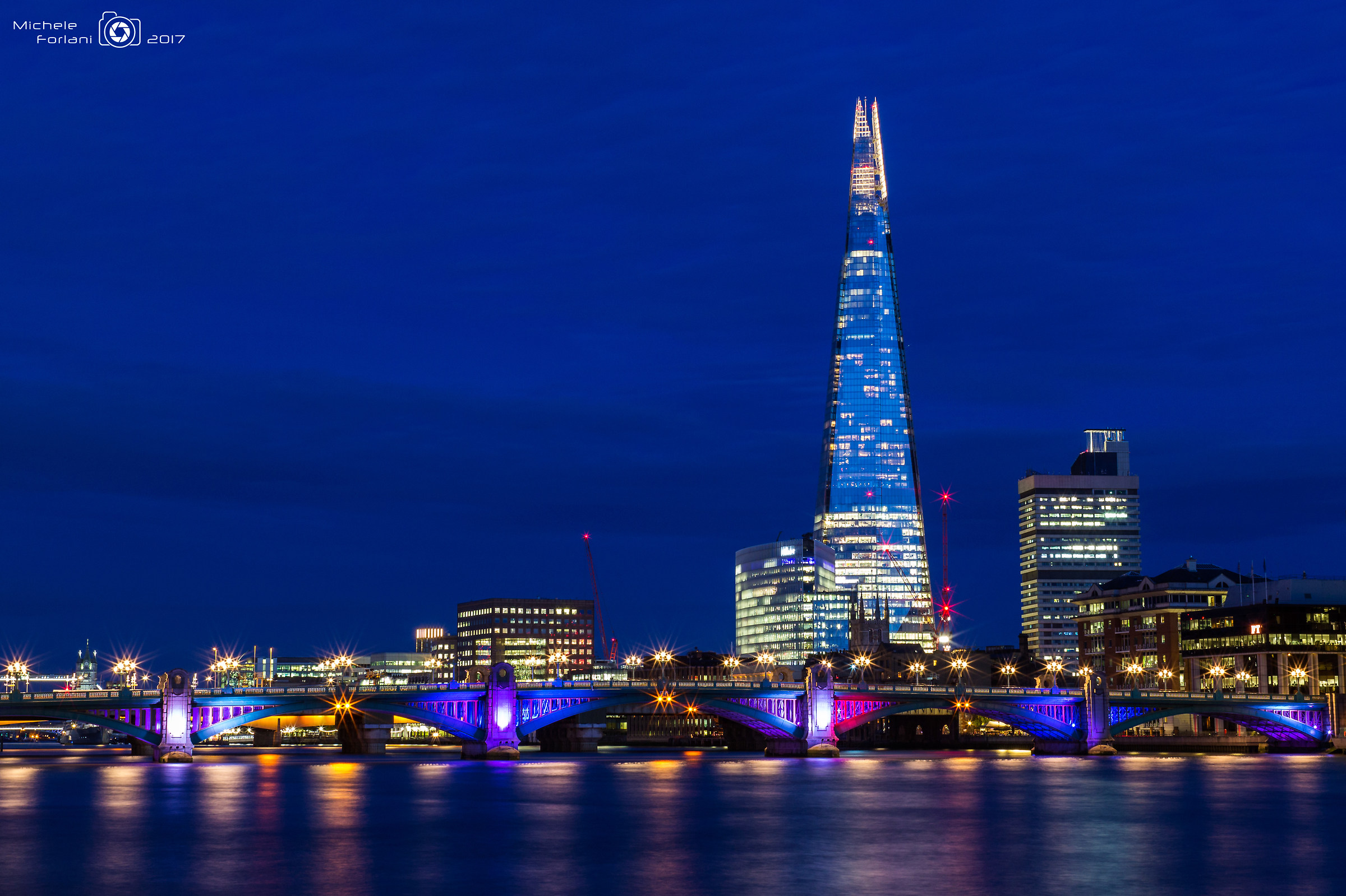 The Shard and the Southwark Bridge