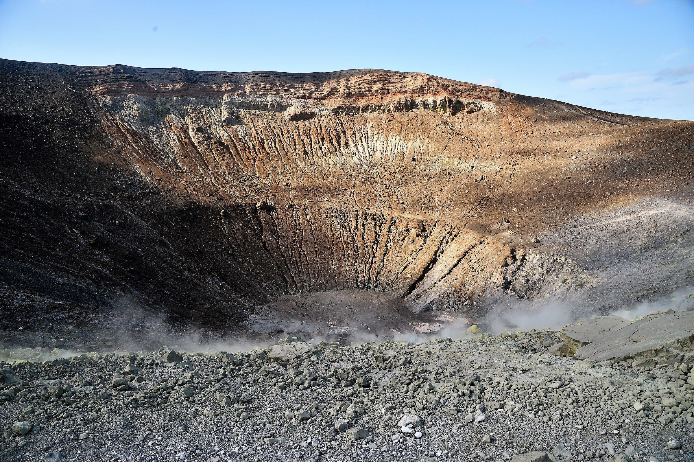 The crater