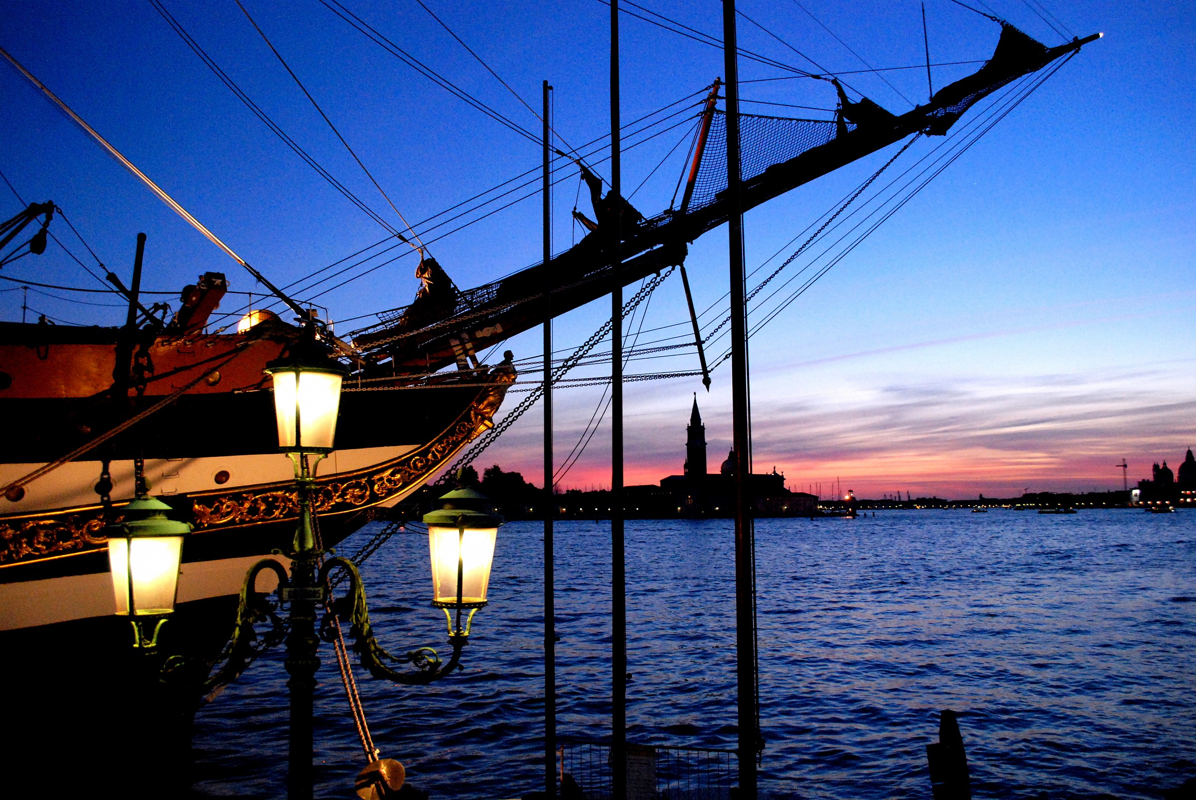 Sunset in Venice